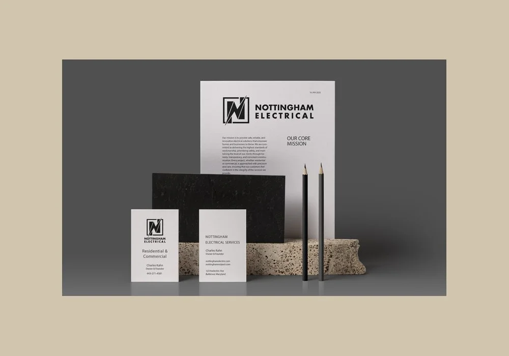 Nottingham Electrical // Logo Development