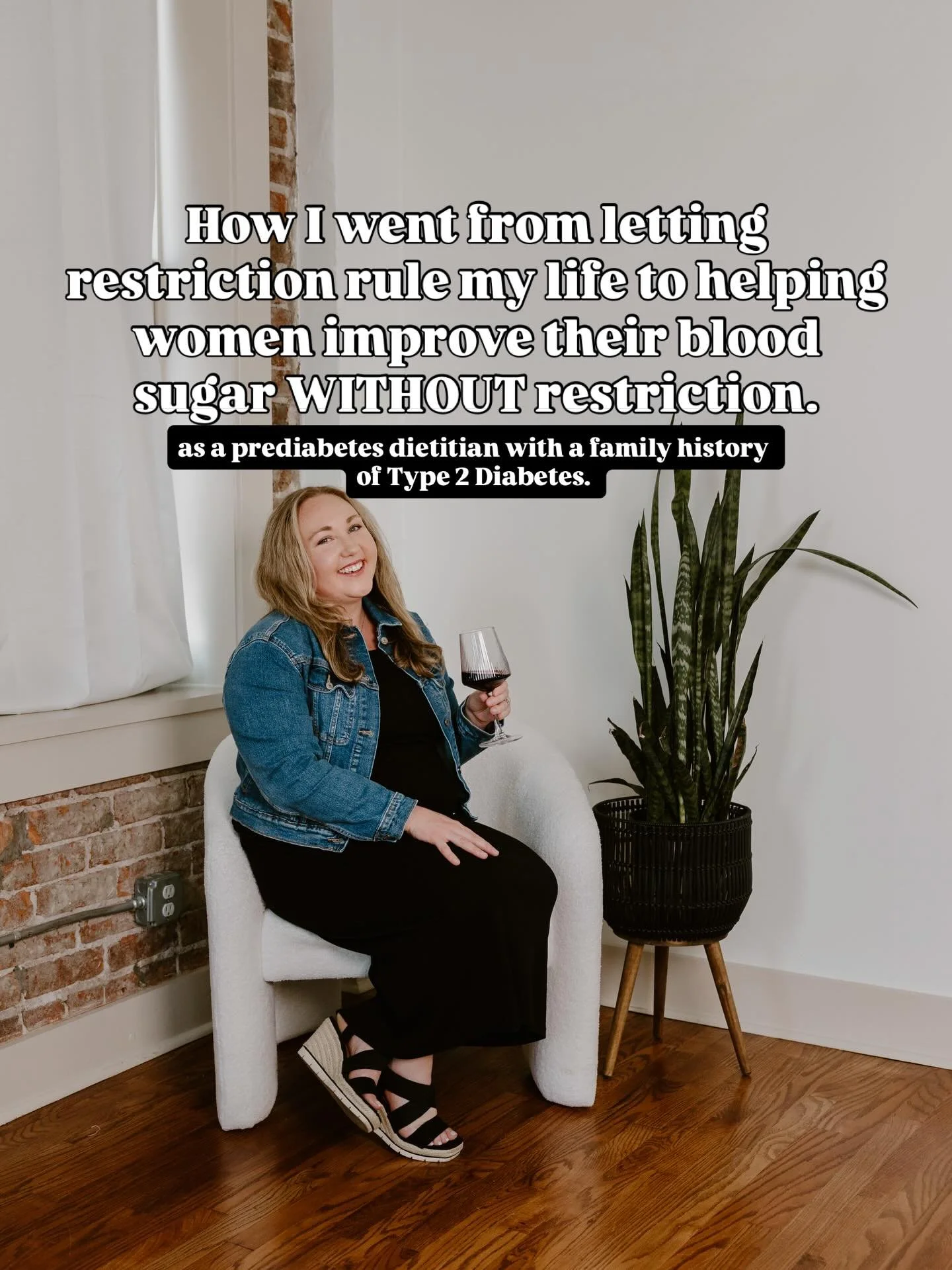 If a new diagnosis of prediabetes is making you afraid to eat out, afraid to enjoy the foods you love, afraid to enjoy life, I see you. 

I have been you. 

I&rsquo;ve made it my life mission to help women improve their blood sugar without giving up 