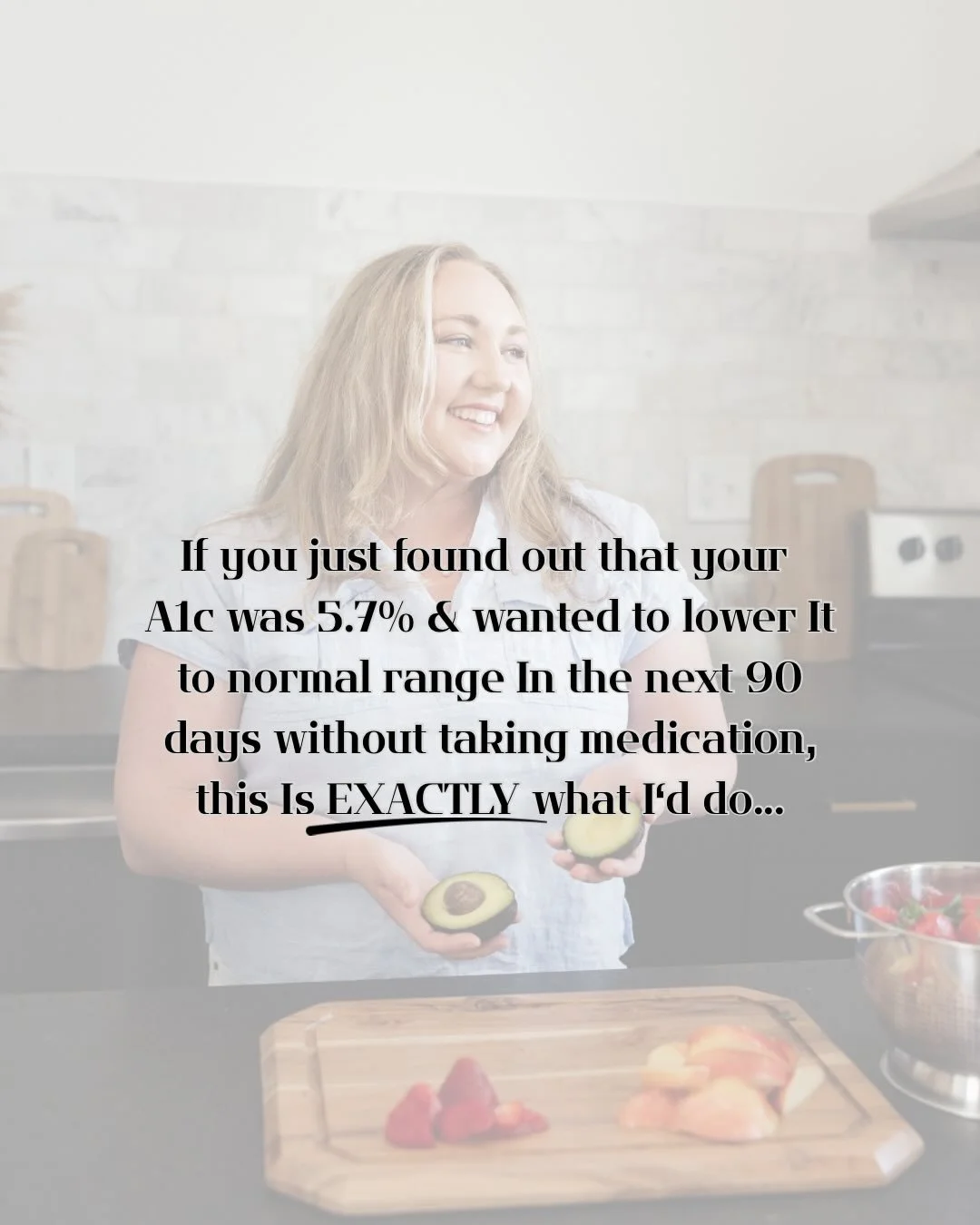 📍Save this post for later.

If you just found out your A1c was in the prediabetes range, you have been struggling with insulin resistance for far longer than just 3 months. It&rsquo;s been months of your body progressing not managing glucose well.

