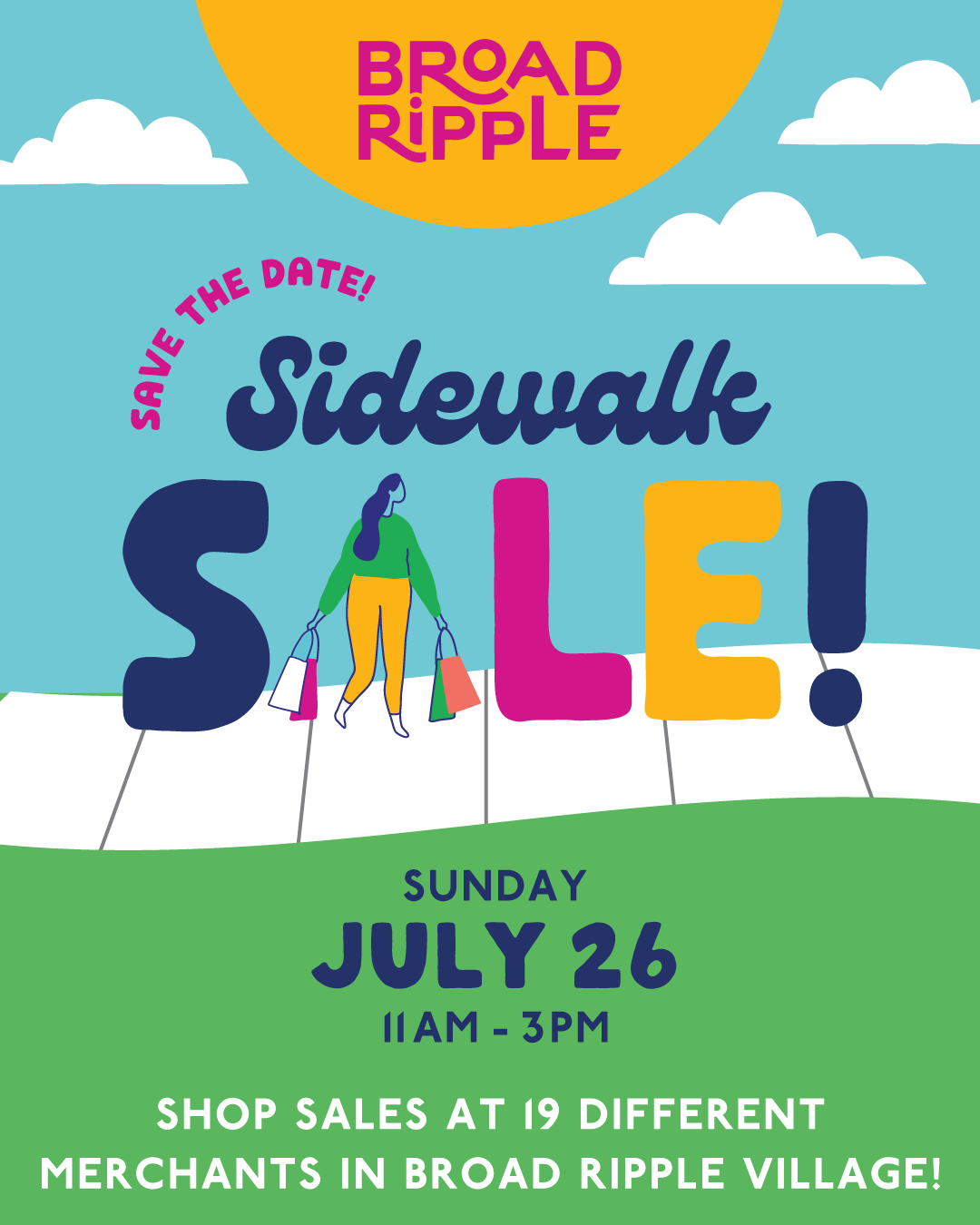 Broad Ripple Sidewalk Sale 