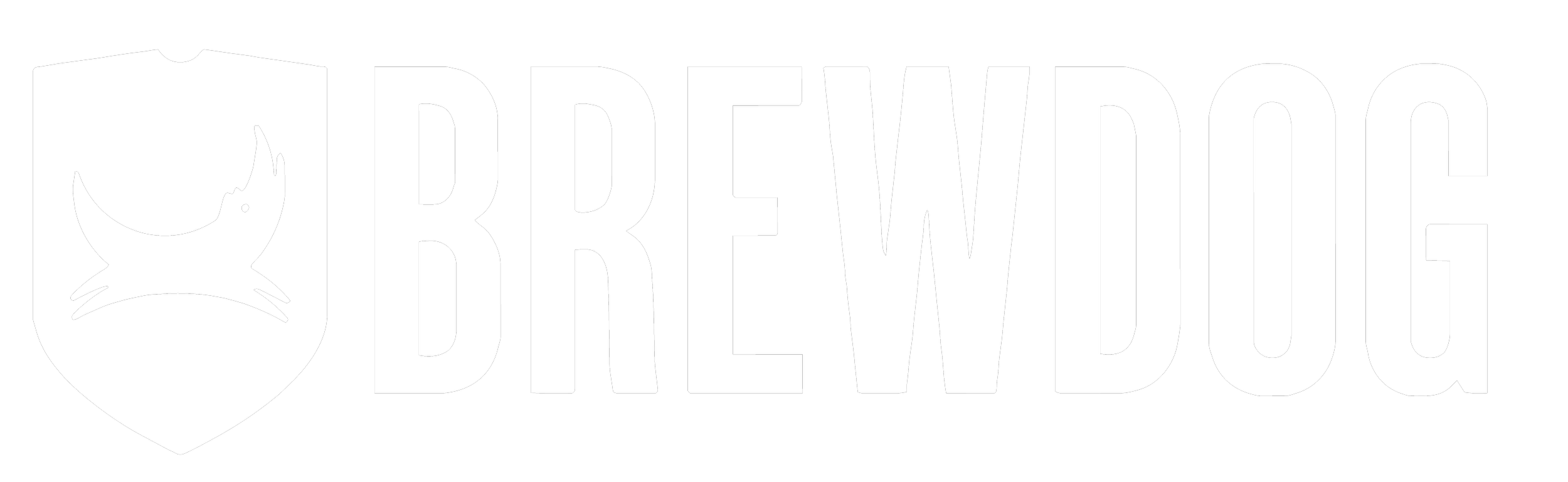 BrewDog logo on street storefront hero banner, BrewDog food and product photography by Henny