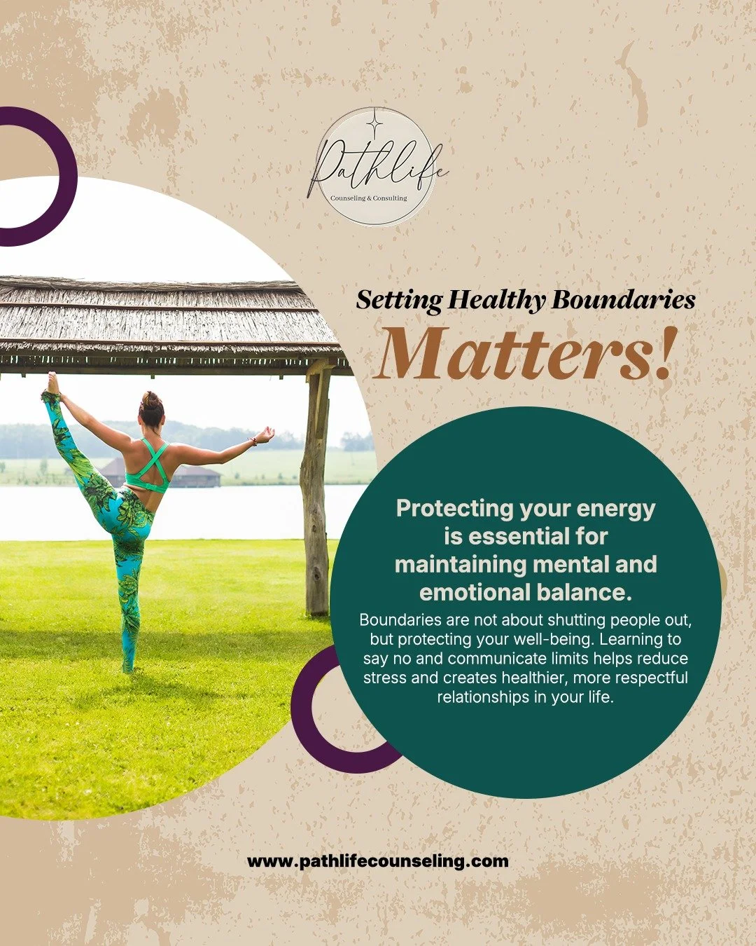 Saying &ldquo;no&rdquo; doesn&rsquo;t make you difficult, it makes you aware 💛 
Your energy is valuable, protect it. 

Boundaries aren&rsquo;t about pushing people away, 
they&rsquo;re about choosing yourself too 🌿 

When you respect your limits, o