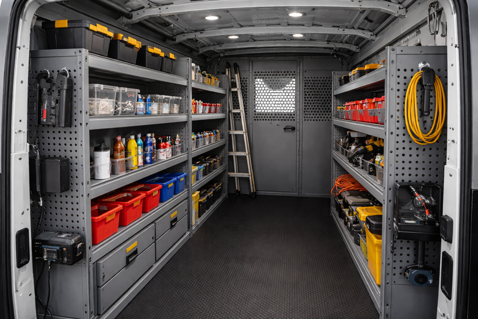 Work Van Shelving