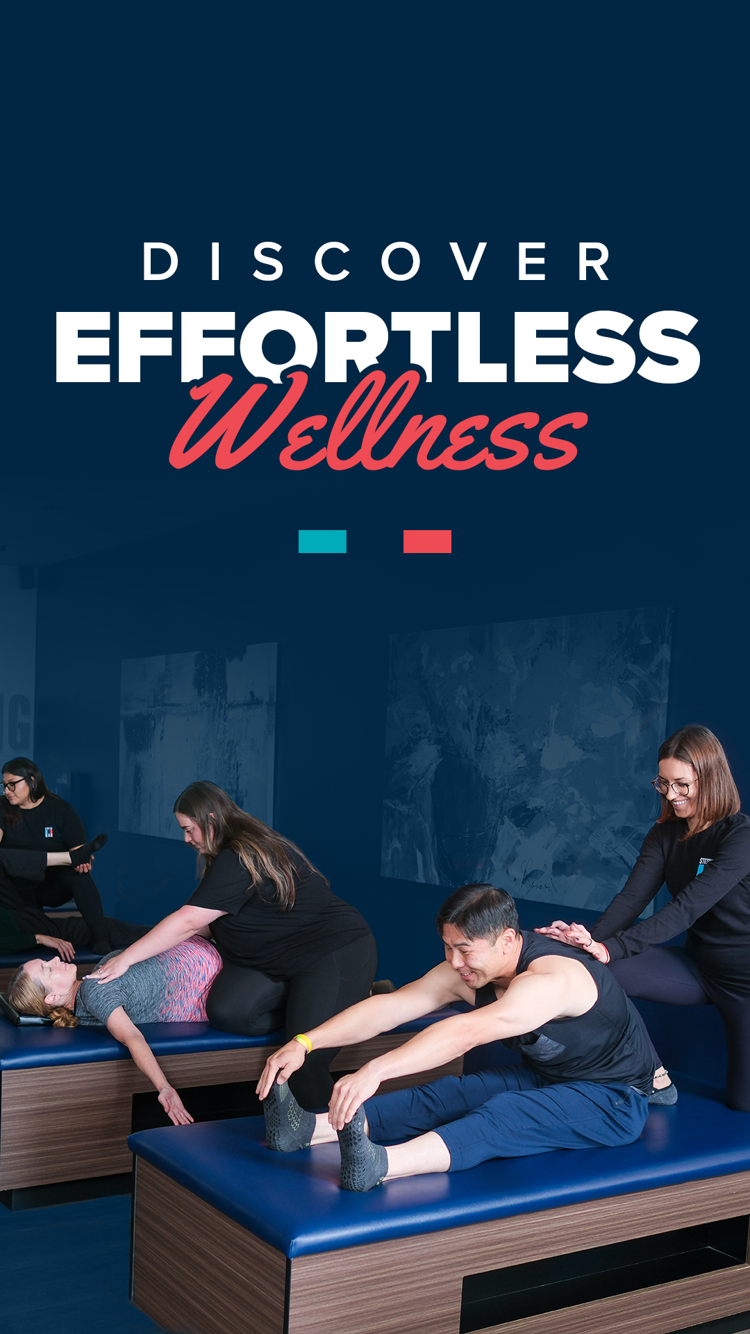 image of people getting stretched at StretchLab