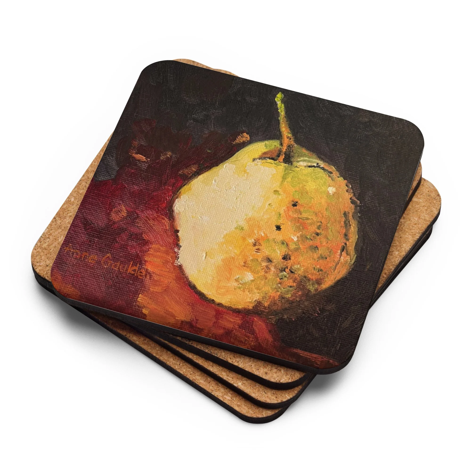 Yellow Pear - Coaster