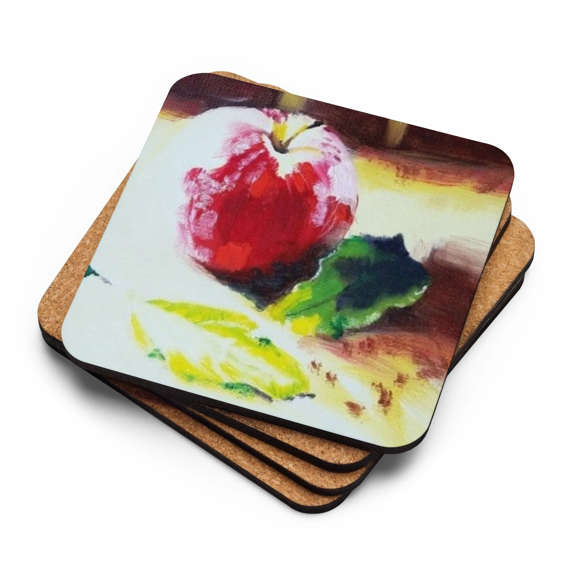 Apple Portrait - Coaster