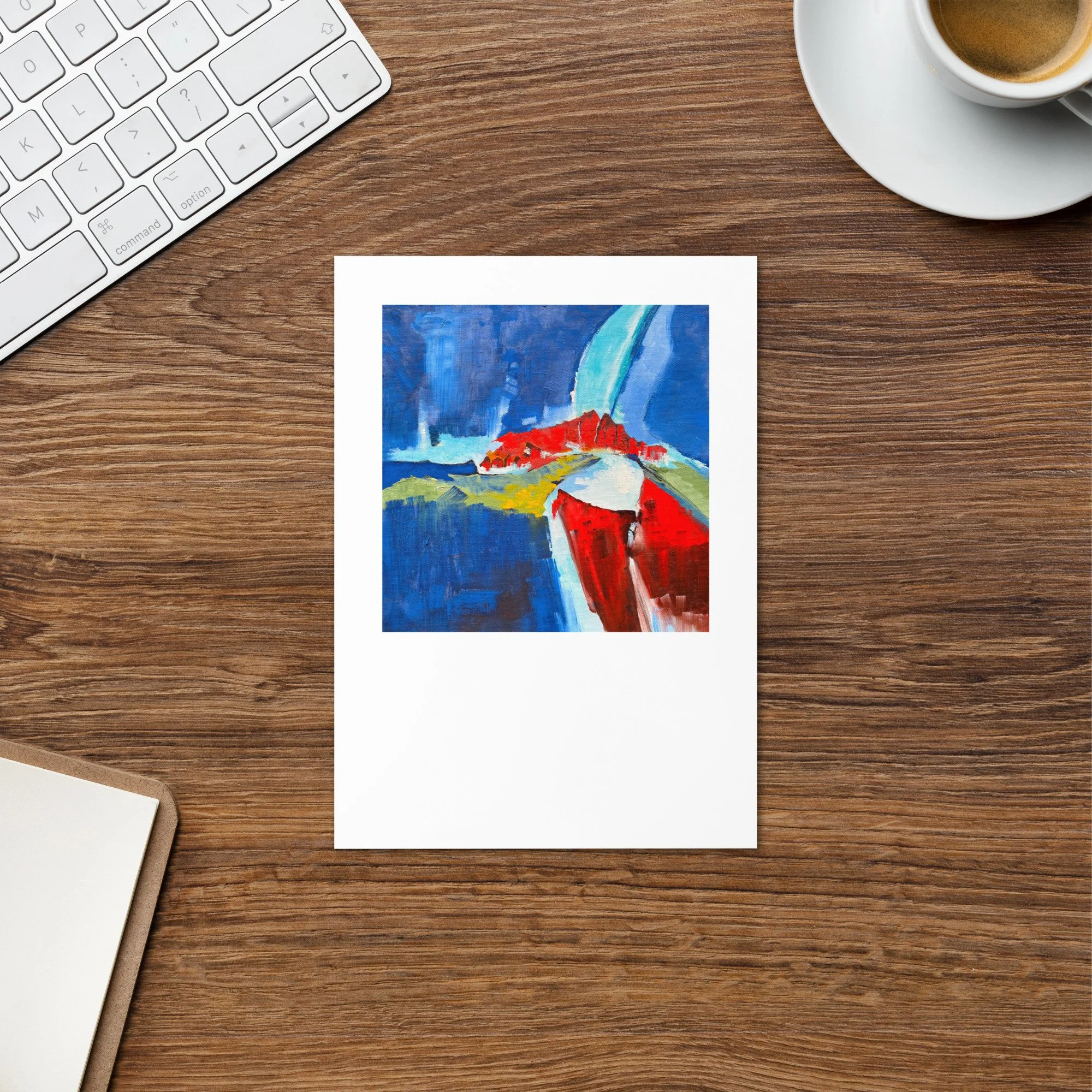 Alpine Musing - Greeting card