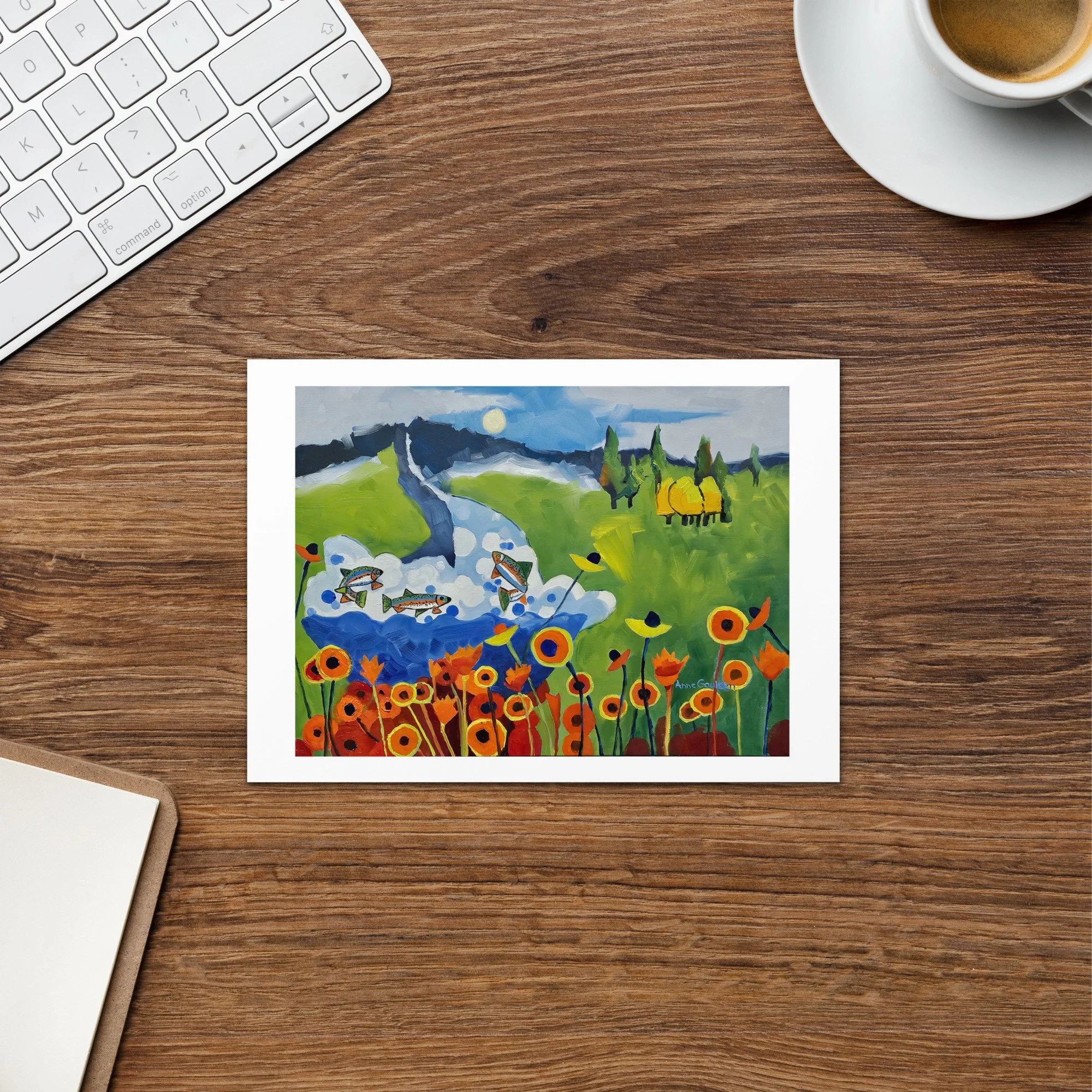 Sierra Nevada Bounty - Greeting card