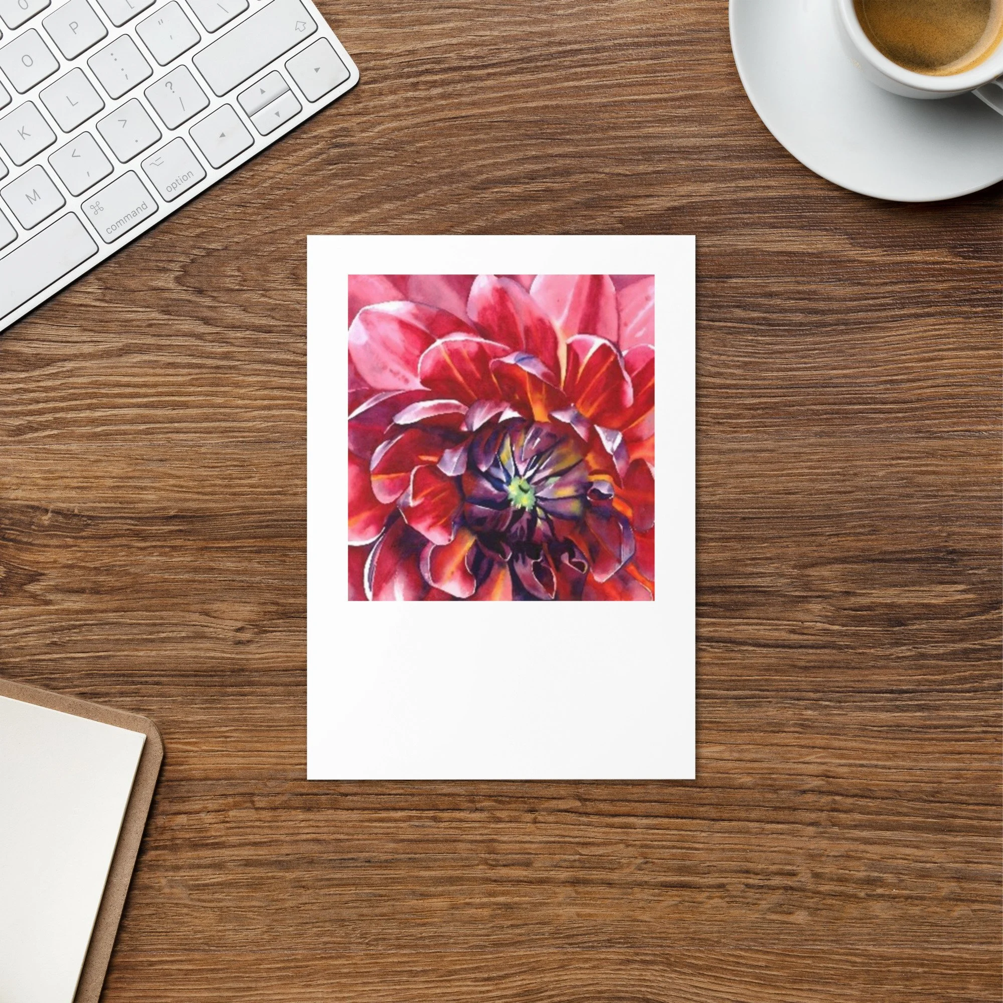 Dazzling Dahlia - Greeting Card