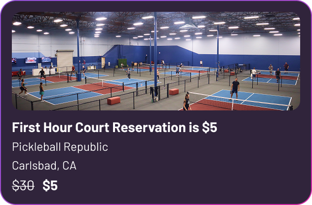 Pickleball Republic Offer