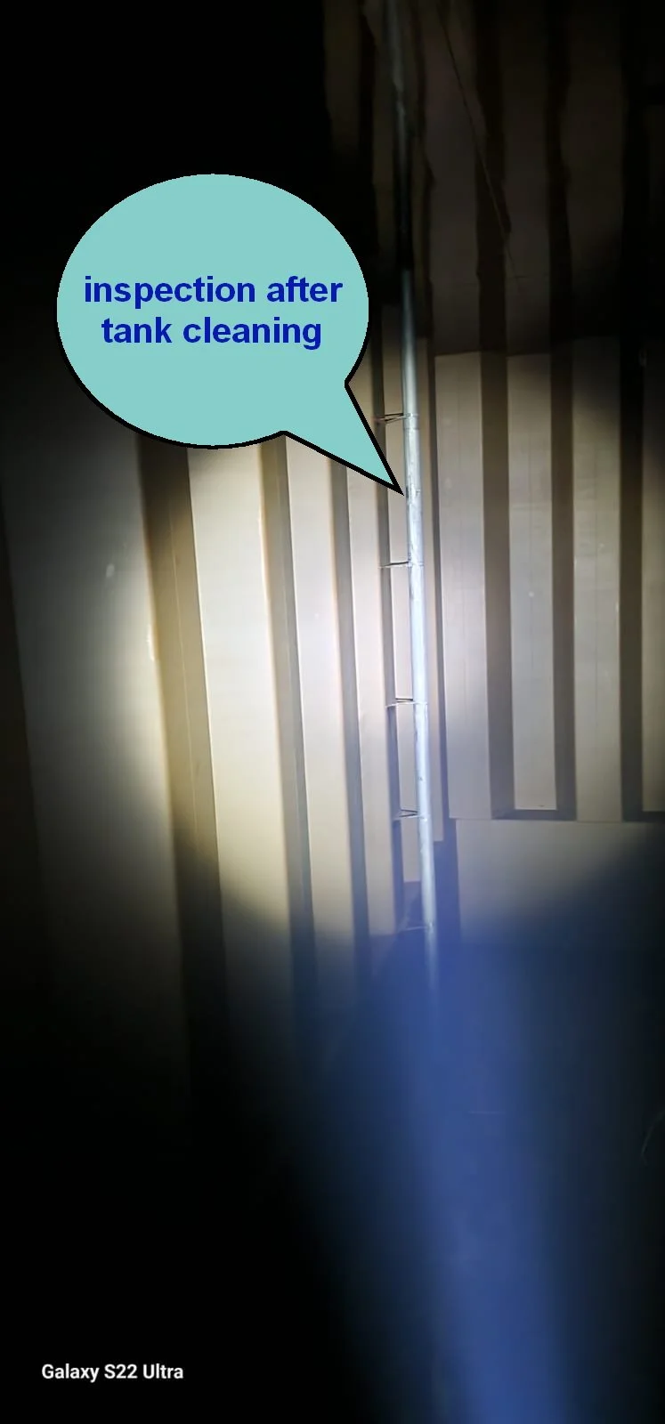 water white tank cleaning