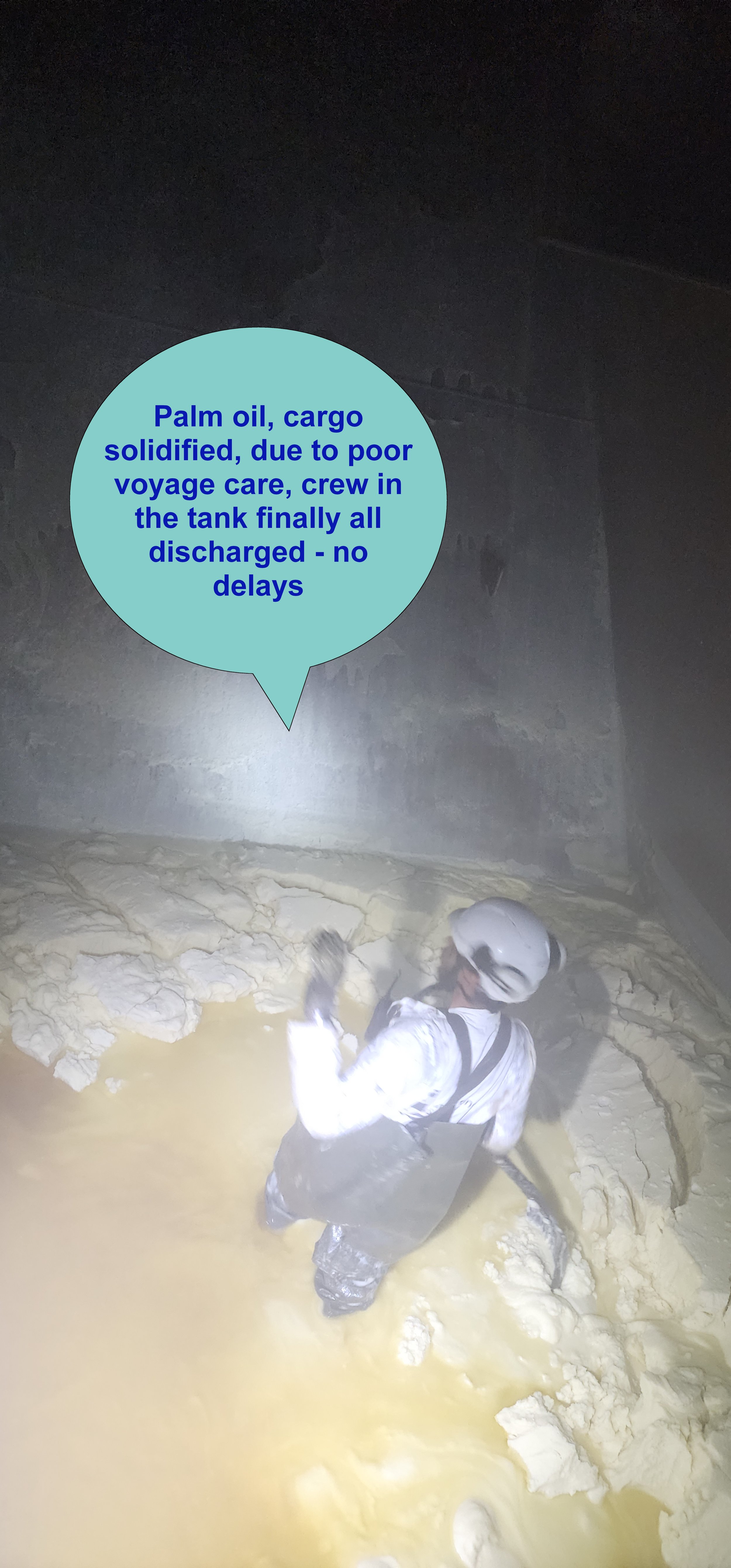 RPO - solidified during voyage