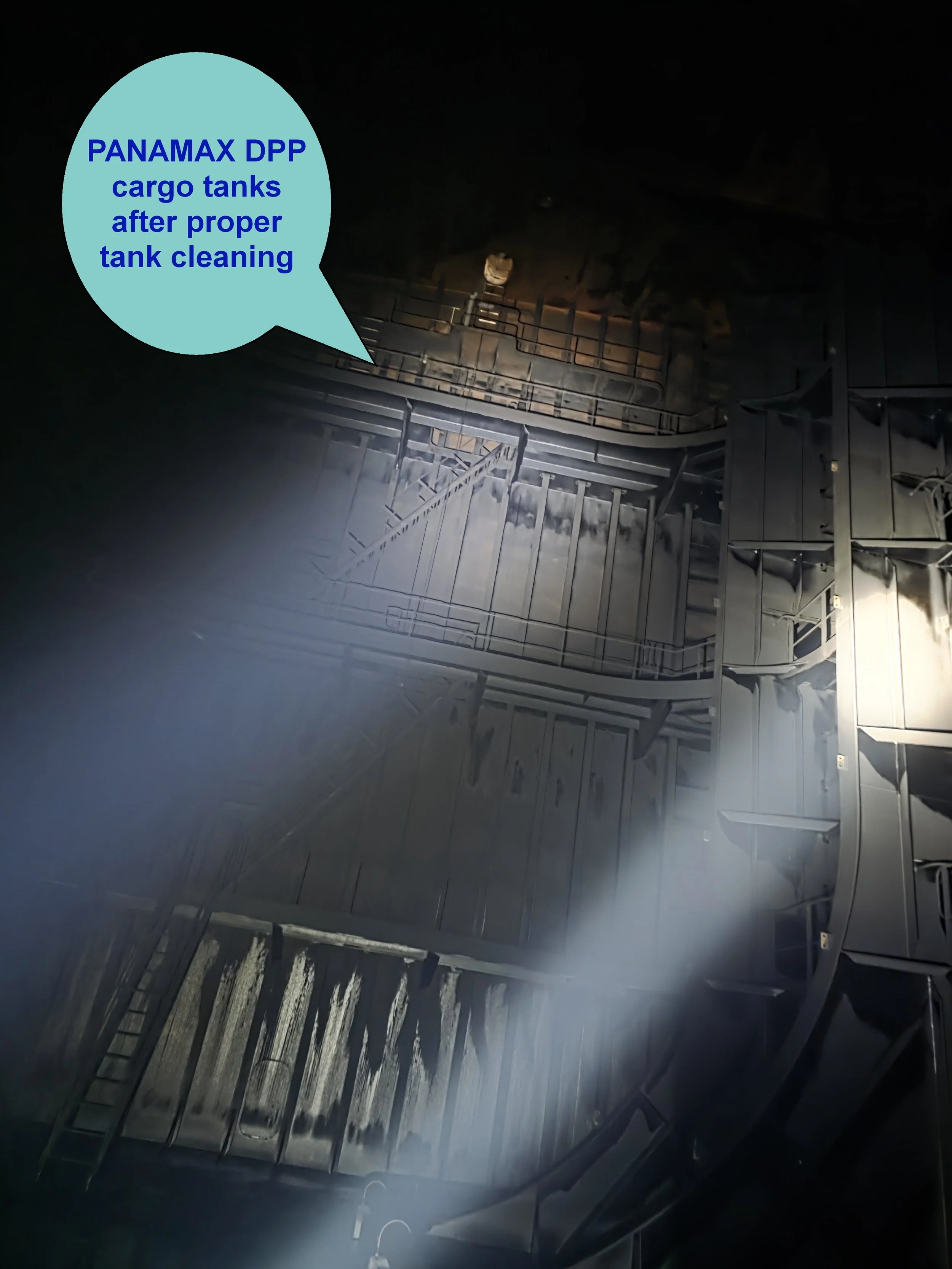  tank cleaning to PANAMAX DPP.