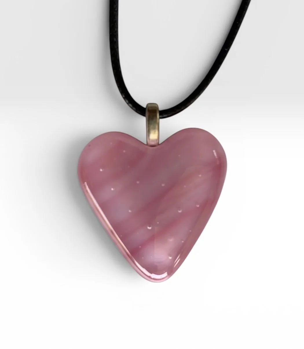 Pink Heart Pendant