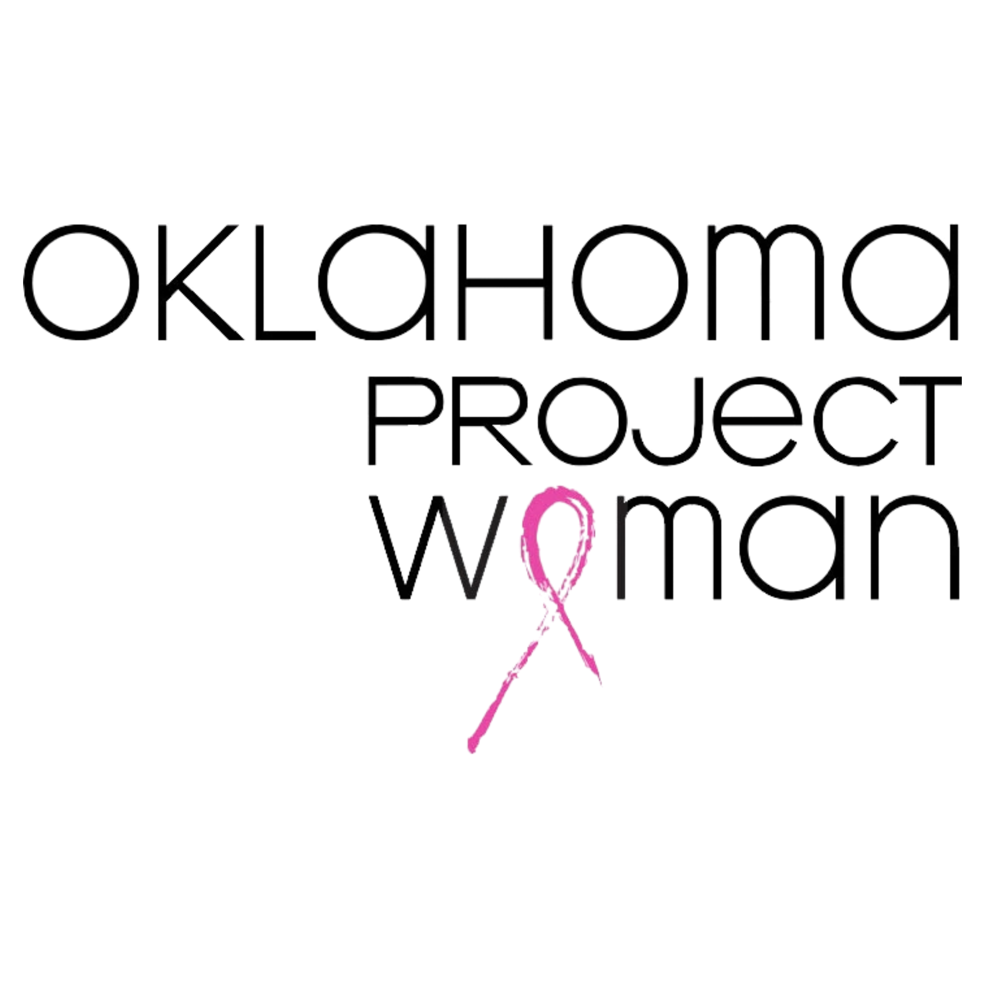 Black text on a white background reads, 'Oklahoma Project Woman'