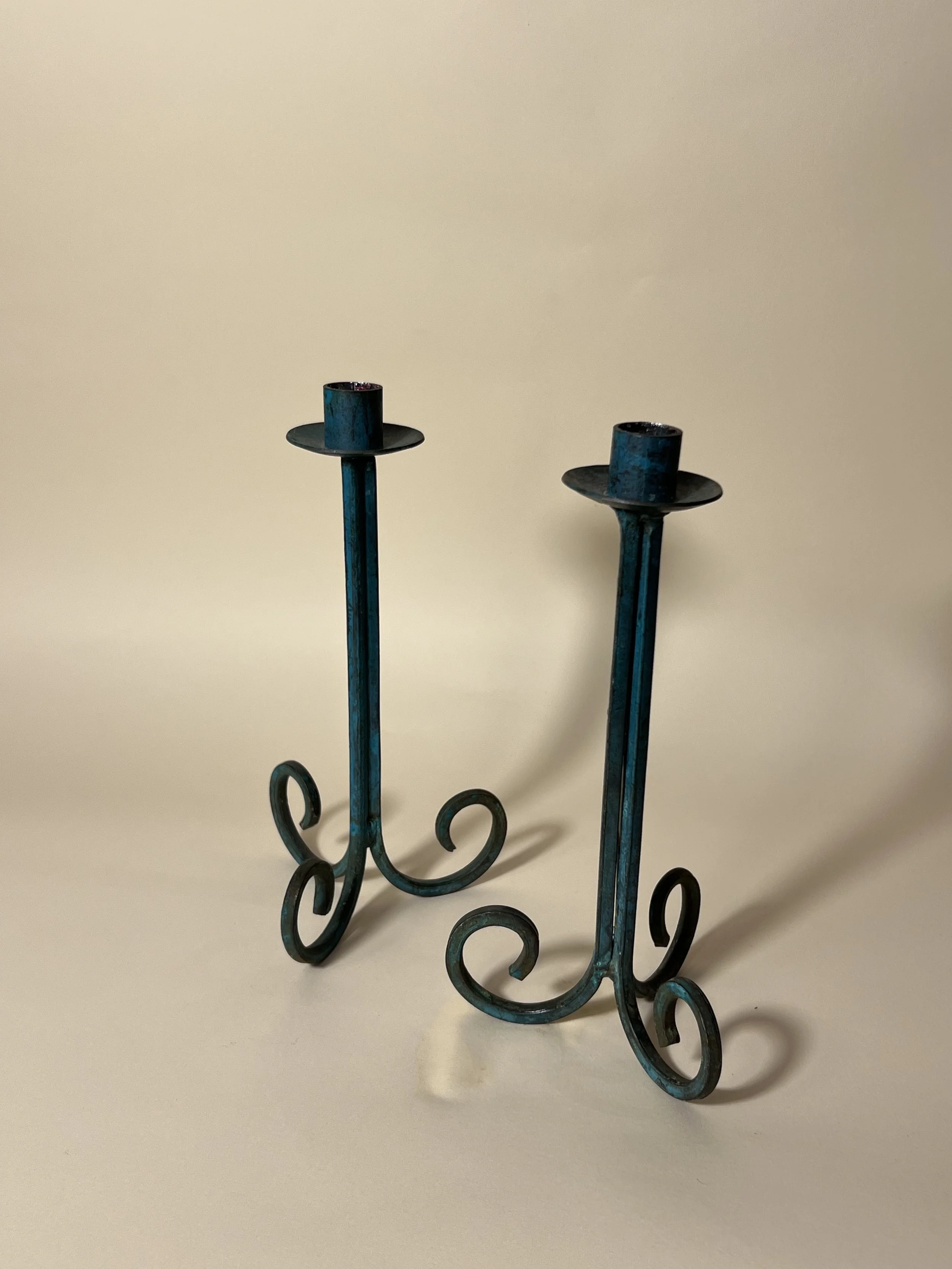 Metal Candlestick Holders