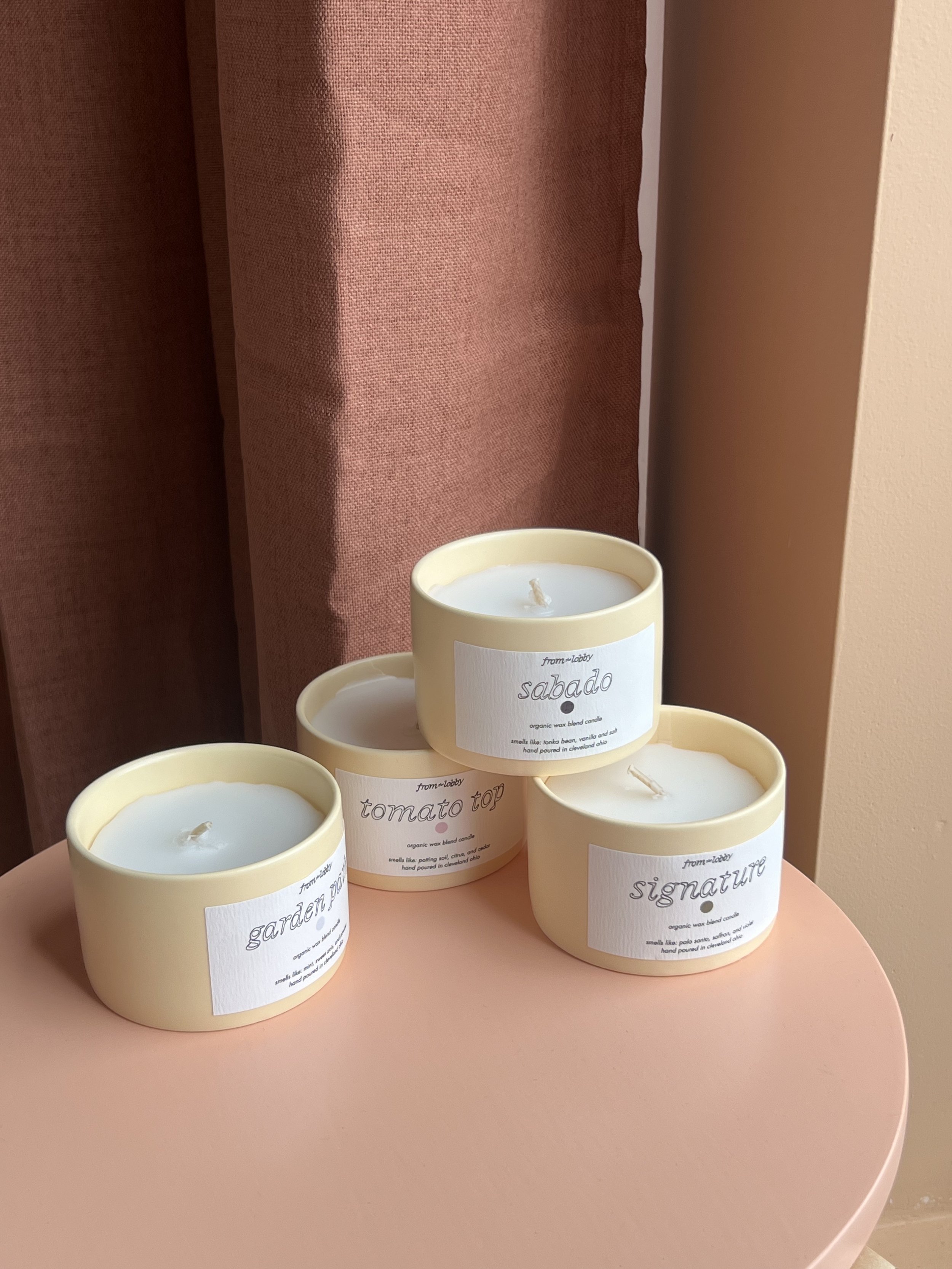 From the Lobby Travel Sized Candle