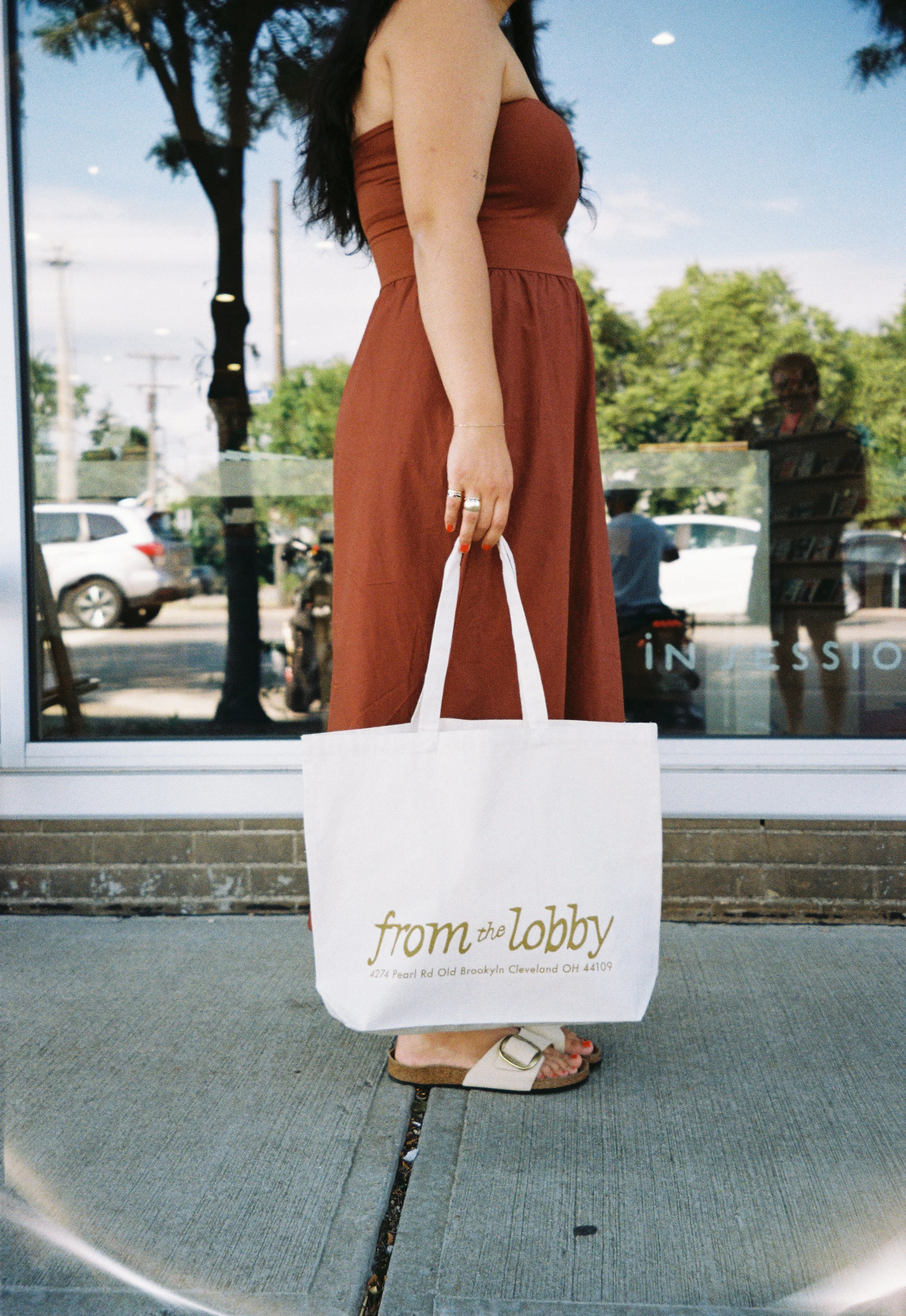 From the Lobby Logo Tote