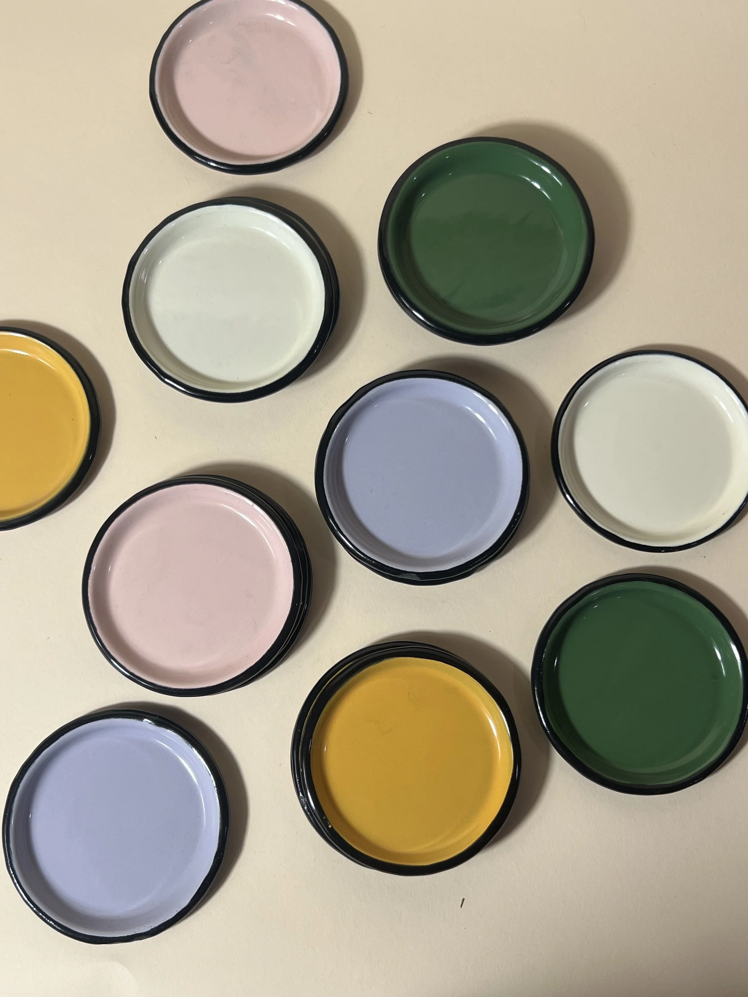 Enamel Coaster Set of 4
