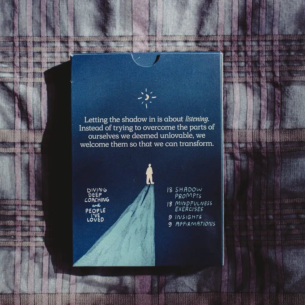 therapy card deck by people I've loved for exploring your shadow self, thoughtful and intentional gift ideas