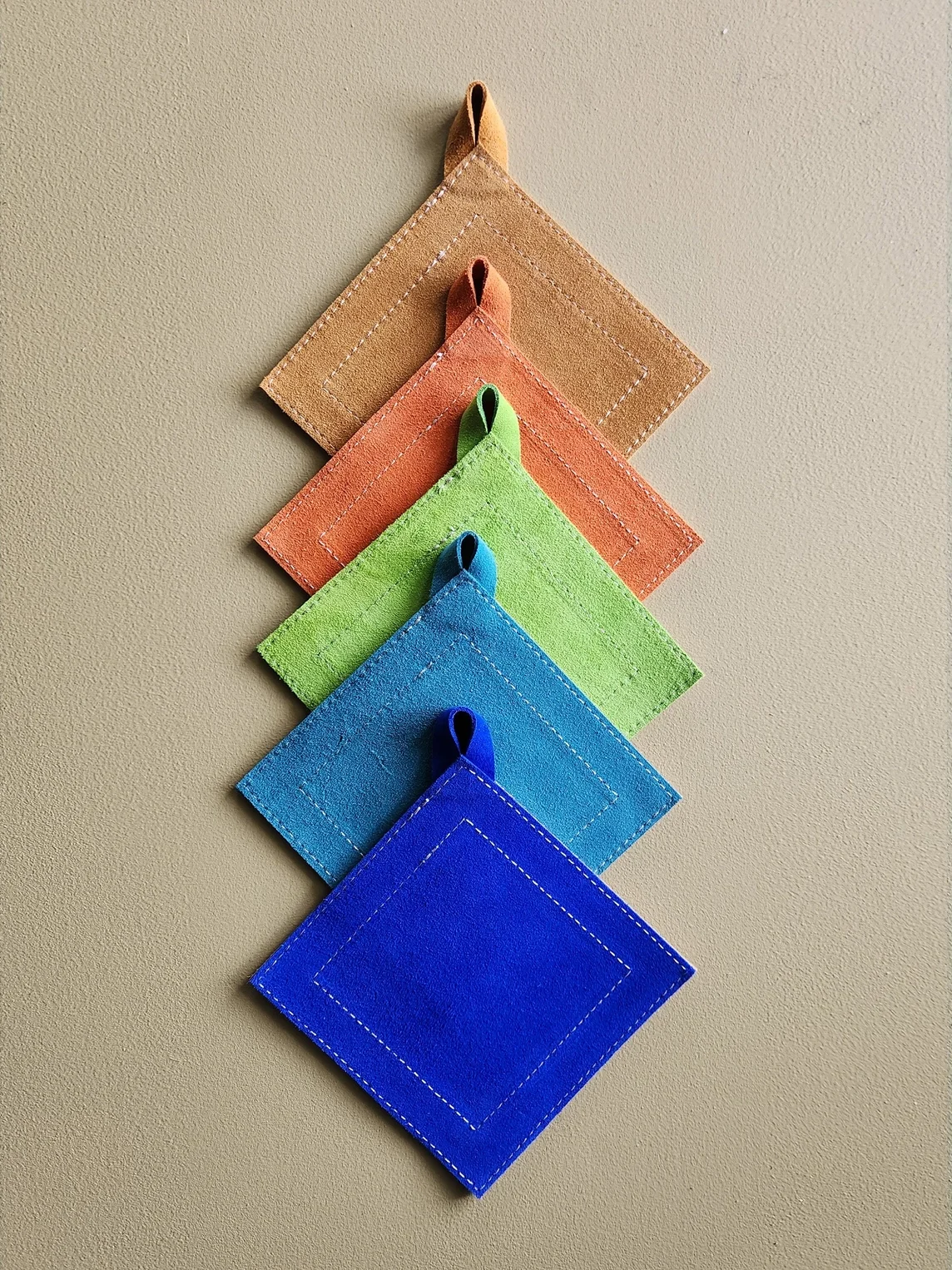 Suede Potholder
