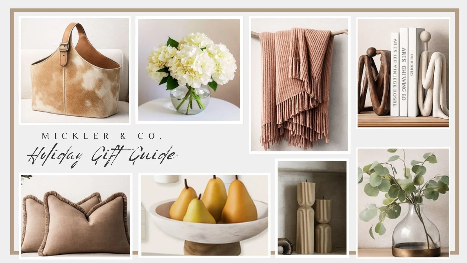 Designer-Approved Holiday Gift Guide: Neutral Home Décor Gifts