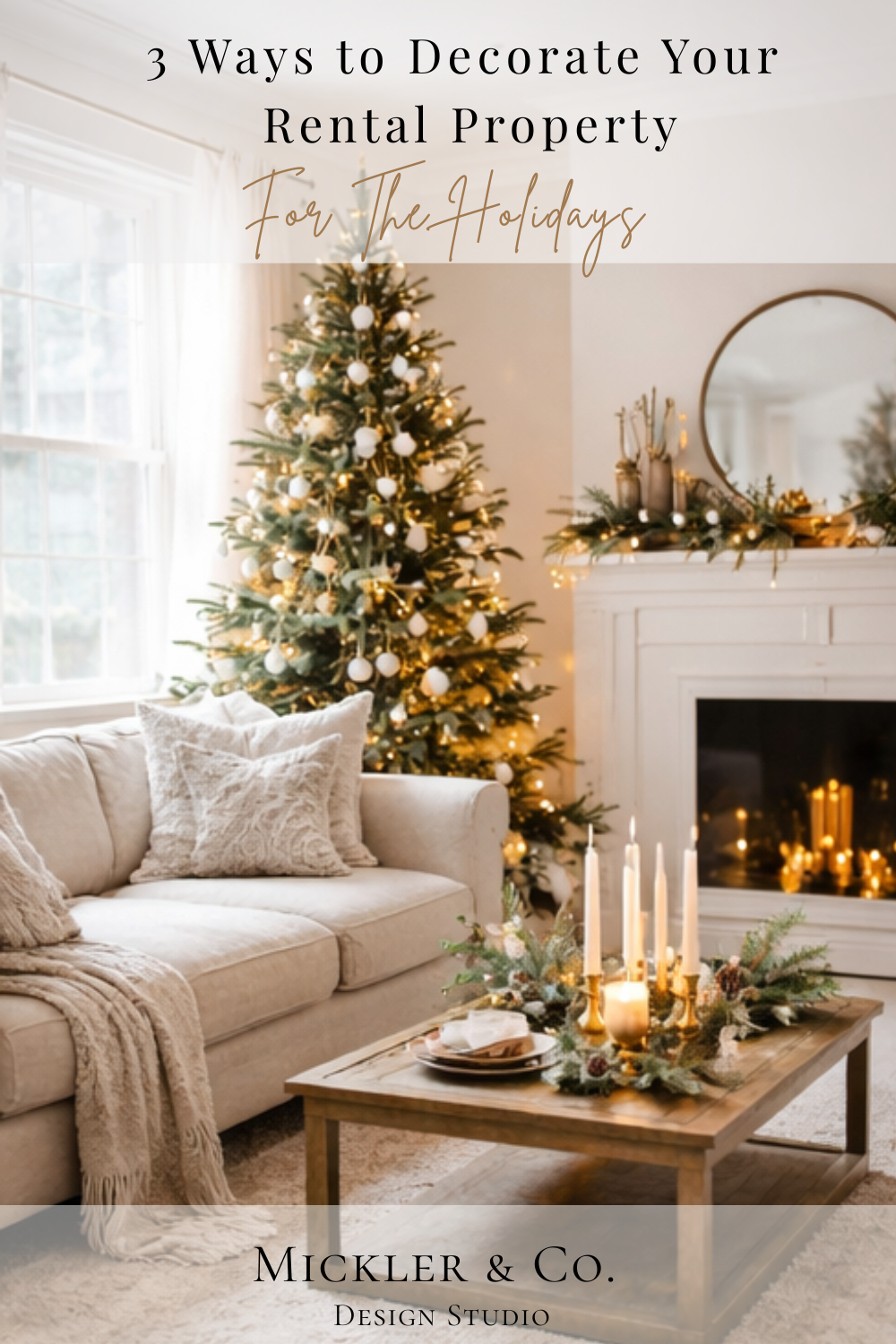 3 Ways to Decorate Your Rental Property for the Holidays