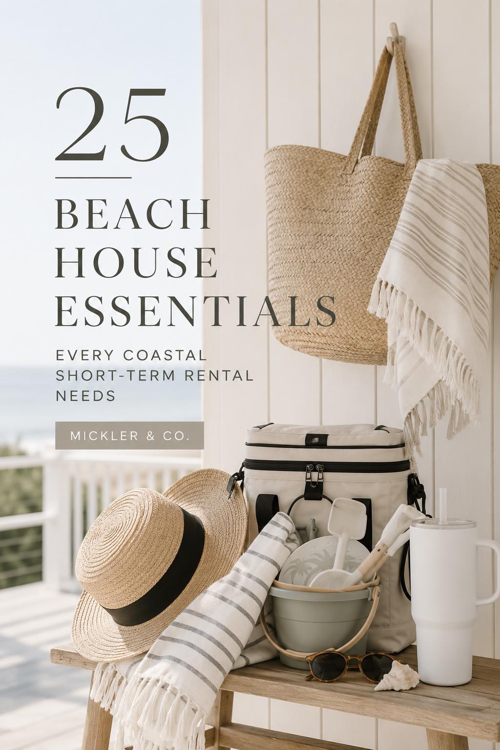 Beach House Essentials Every Coastal Short-Term Rental Needs
