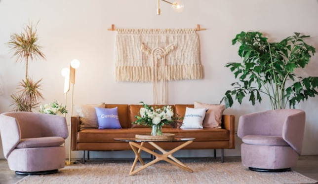 boho living room design