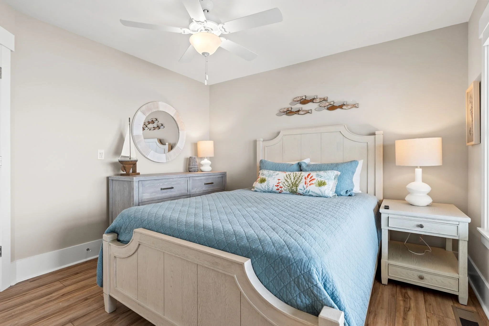 Beach Road Short Term Rental Bedroom 5 Design by Mickler & Co Oak Island, NC (2).jpg