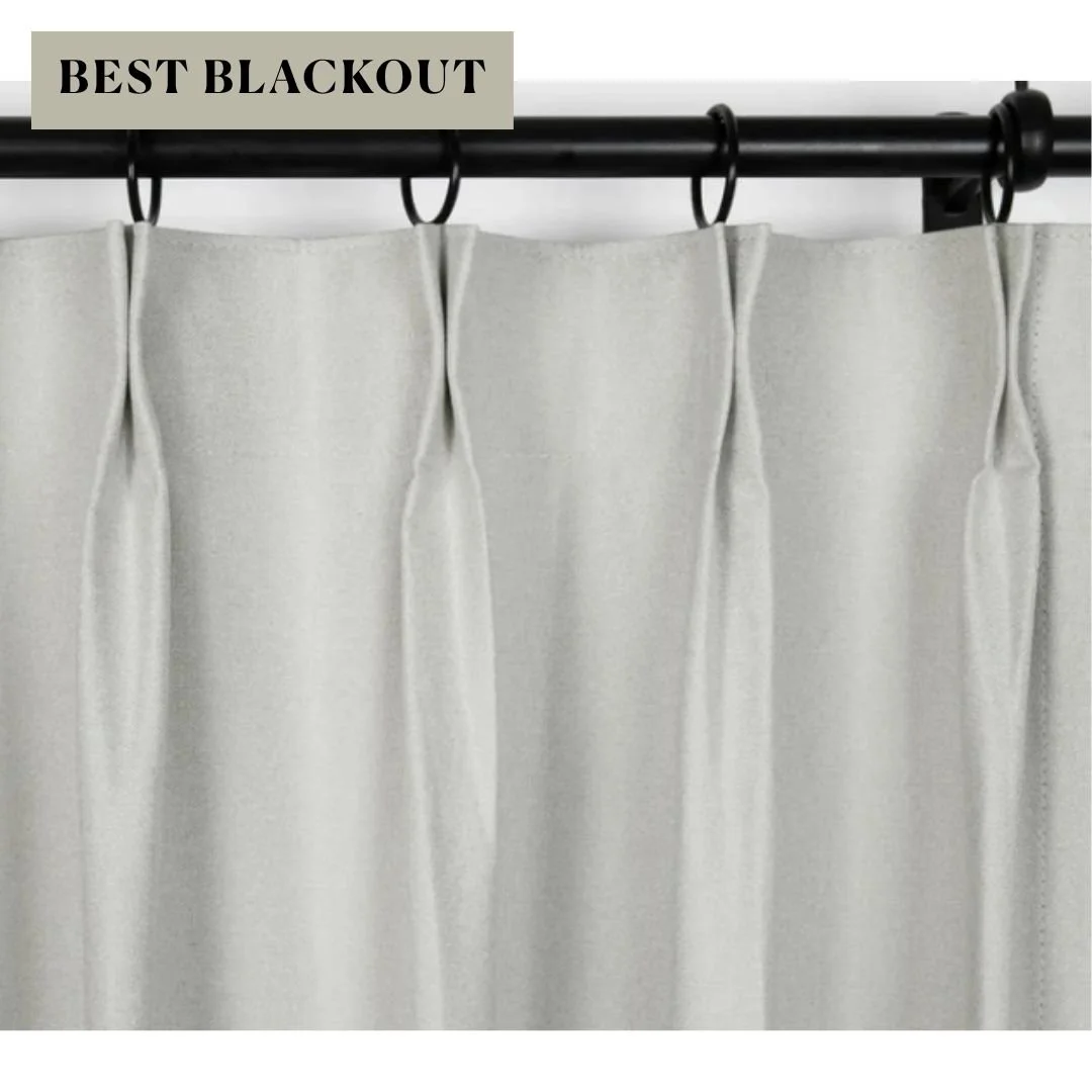 detail of blackout curtain