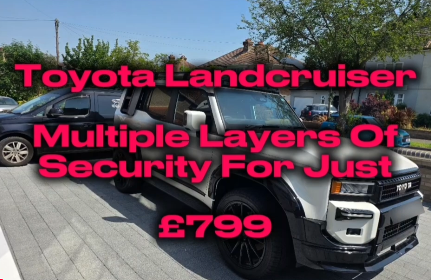 TOYOTA LANDCRUISER SECURITY UPGRADE | VEHICLE SECURITY | S5+ TRACKER | CANBUS IMMOBILISER