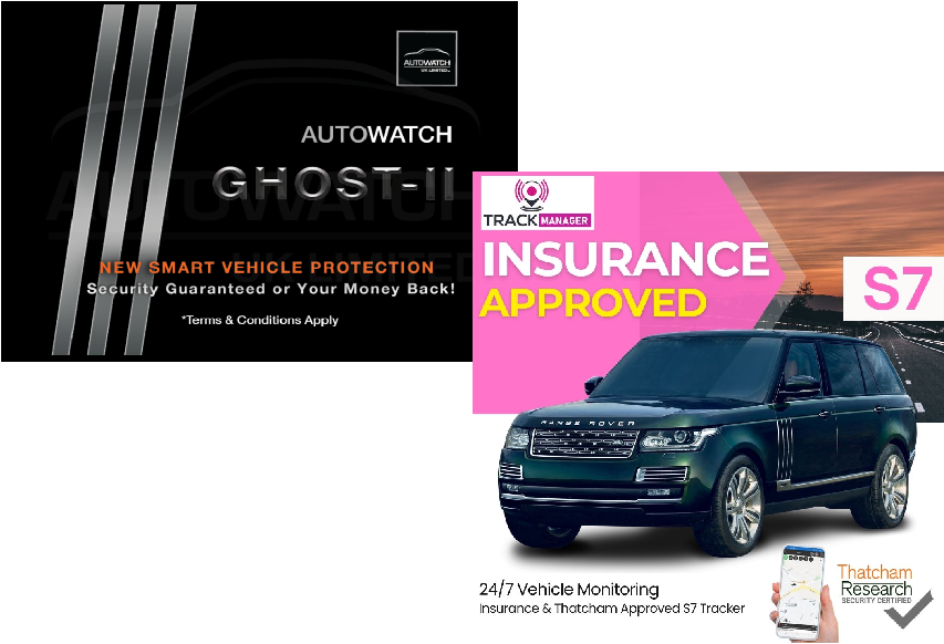 Ghost immobiliser with a FREE S7 Tracker (Insurance approved)