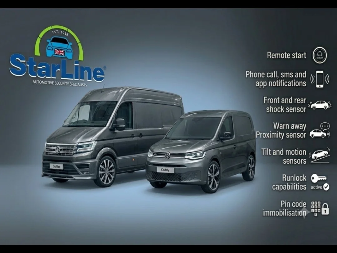 VW Crafter Alarm With Remote Start | Starline S9