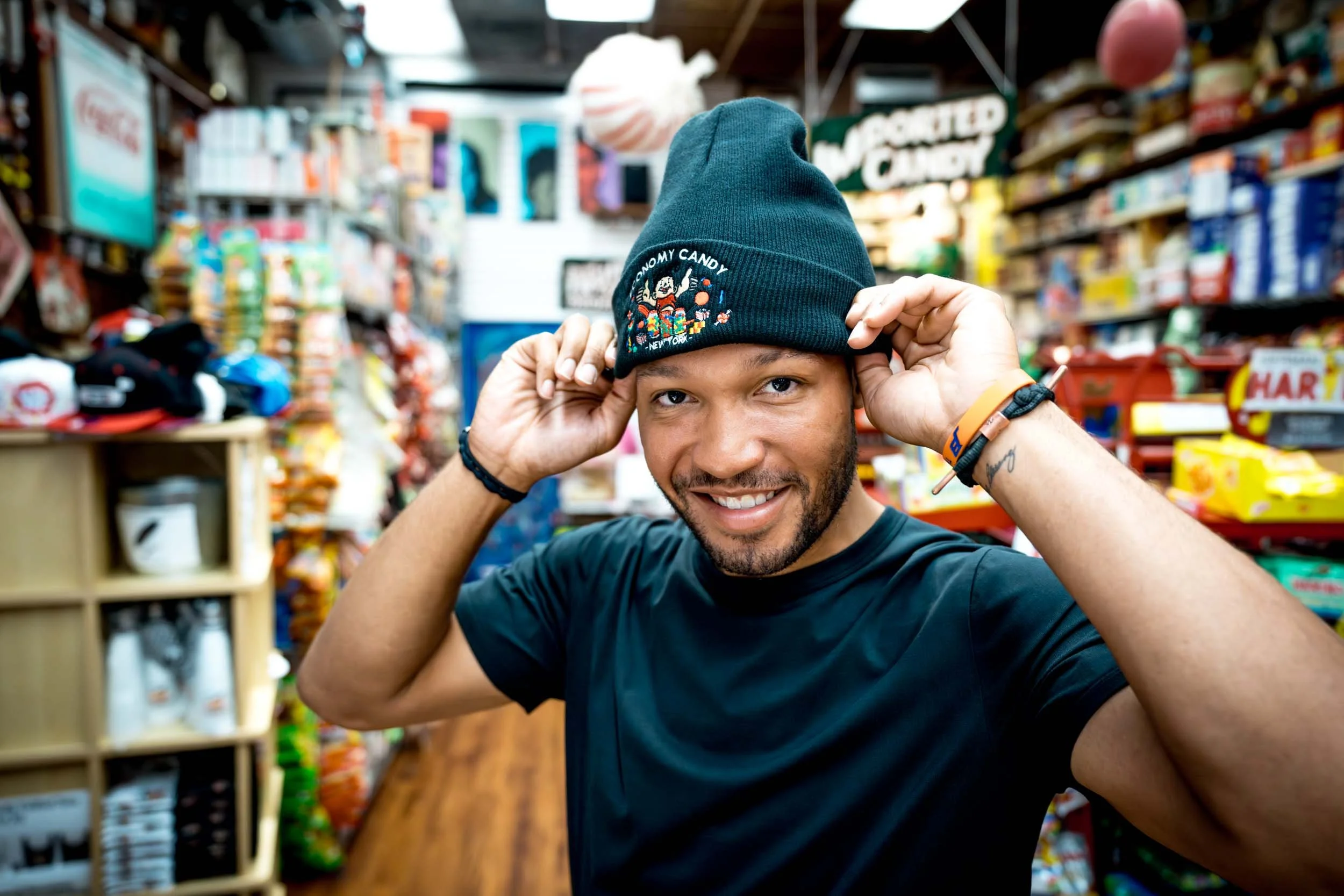 Jalen-Brunson-Trying-on-Economy-Candy-Hat.jpg