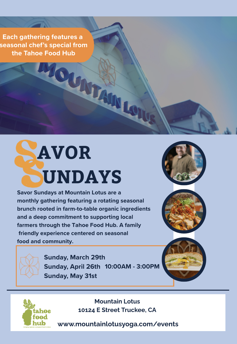 Mountain Lotus Yoga - Savor Sundays