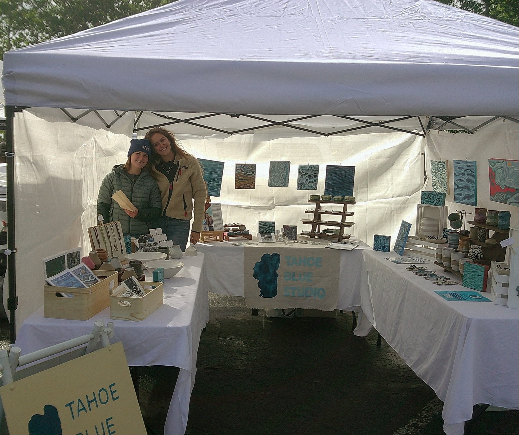 First farmers market was a blast! Look out for us every other week at the Tahoe City Farmers Market and Truckee Thursdays! 

#laketahoeartist