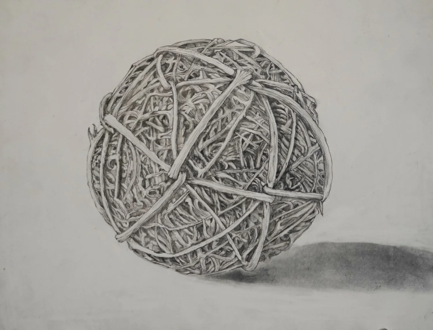 Stick Ball  | 8"x 10" IN  |  Graphite  |  2019