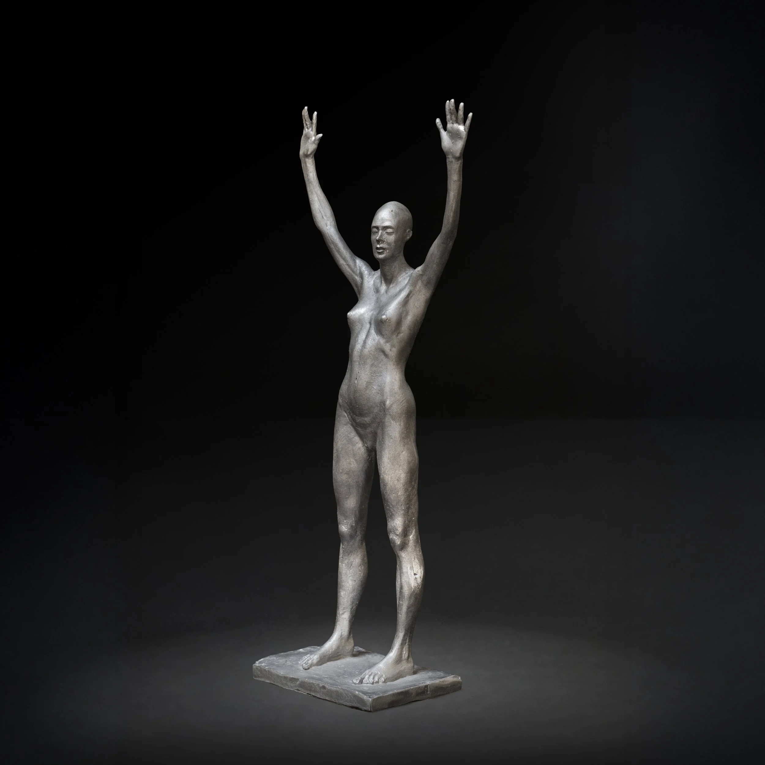 Hands Up |  Aluminum  |  14 X 6.5 X 3.5  IN | 1990