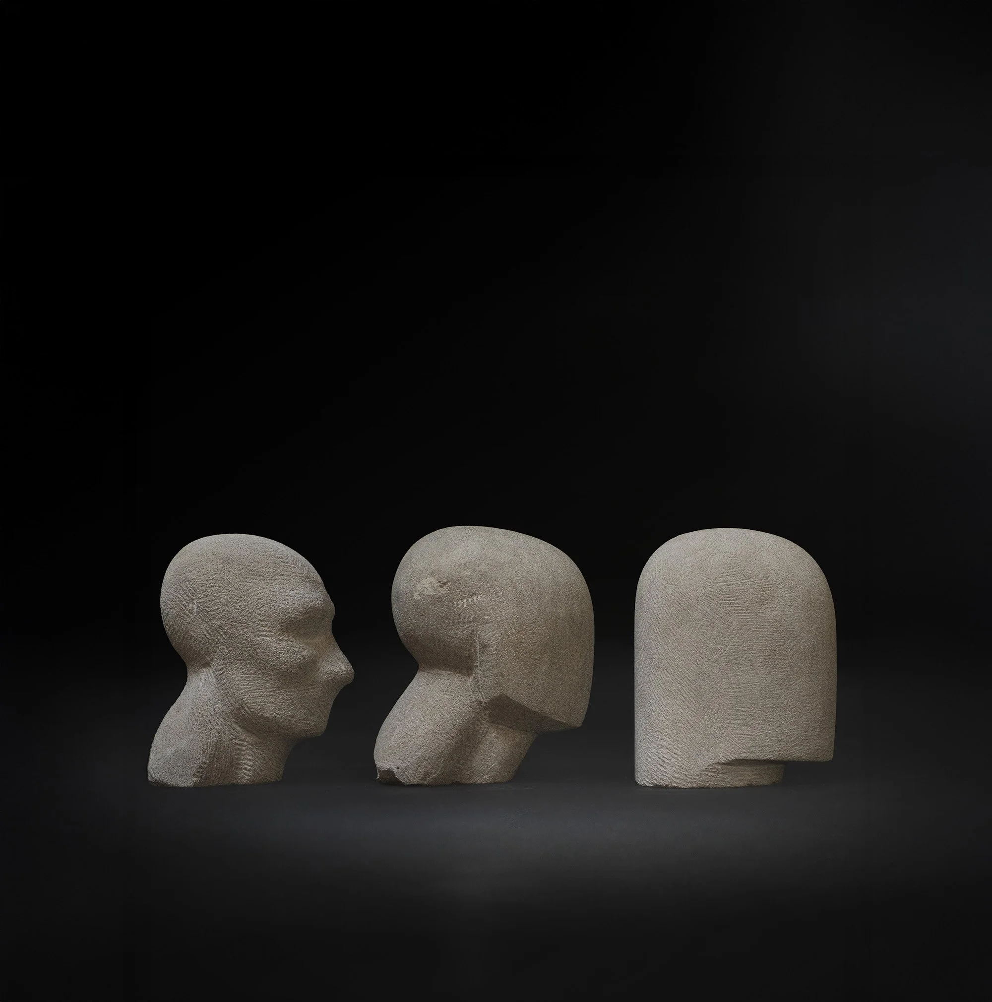 Head Study |  Limestone |  7.3 X 3.5 X 5 IN |  1984