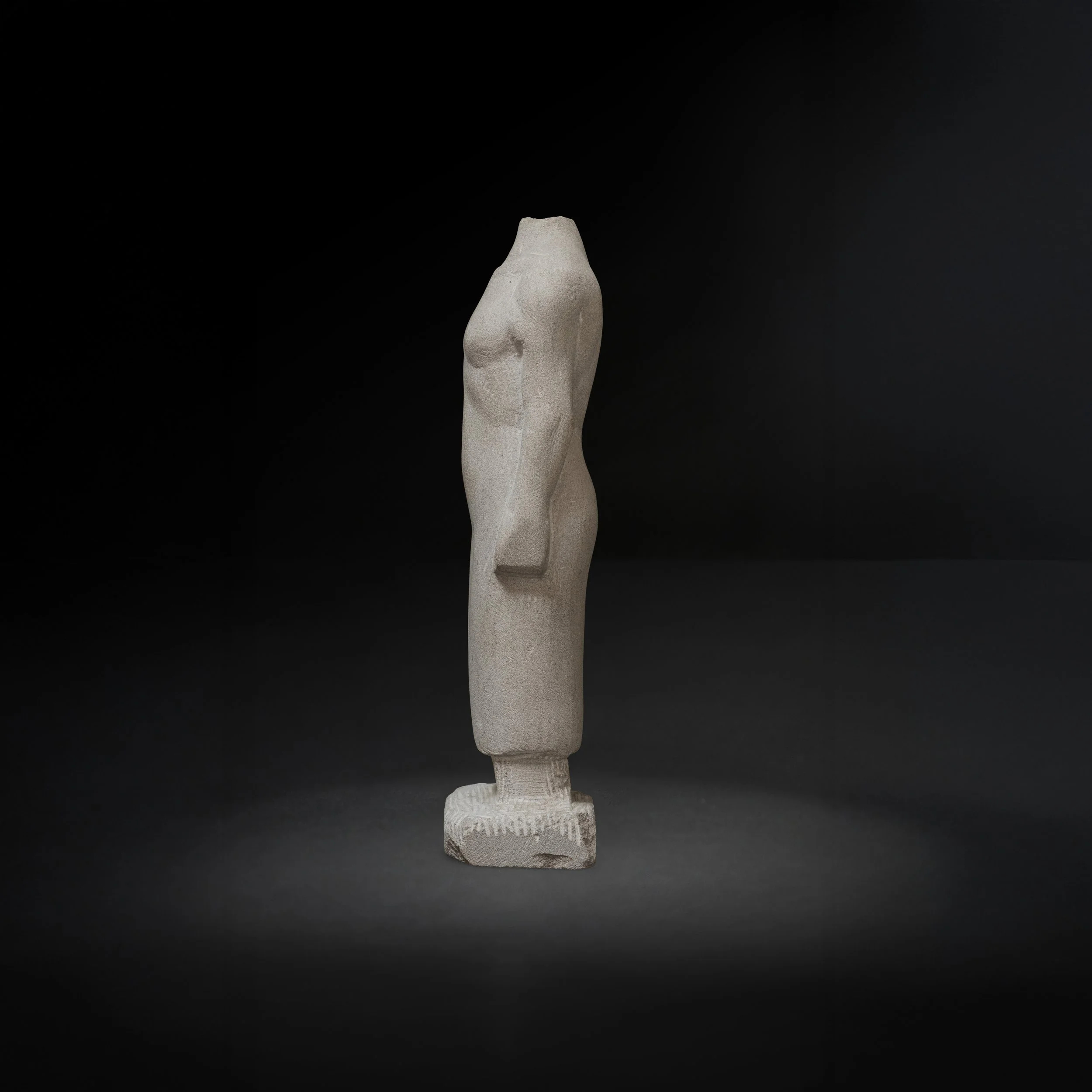 Sentinals |  Limestone  |  16 X 5 X 4  IN |  1982