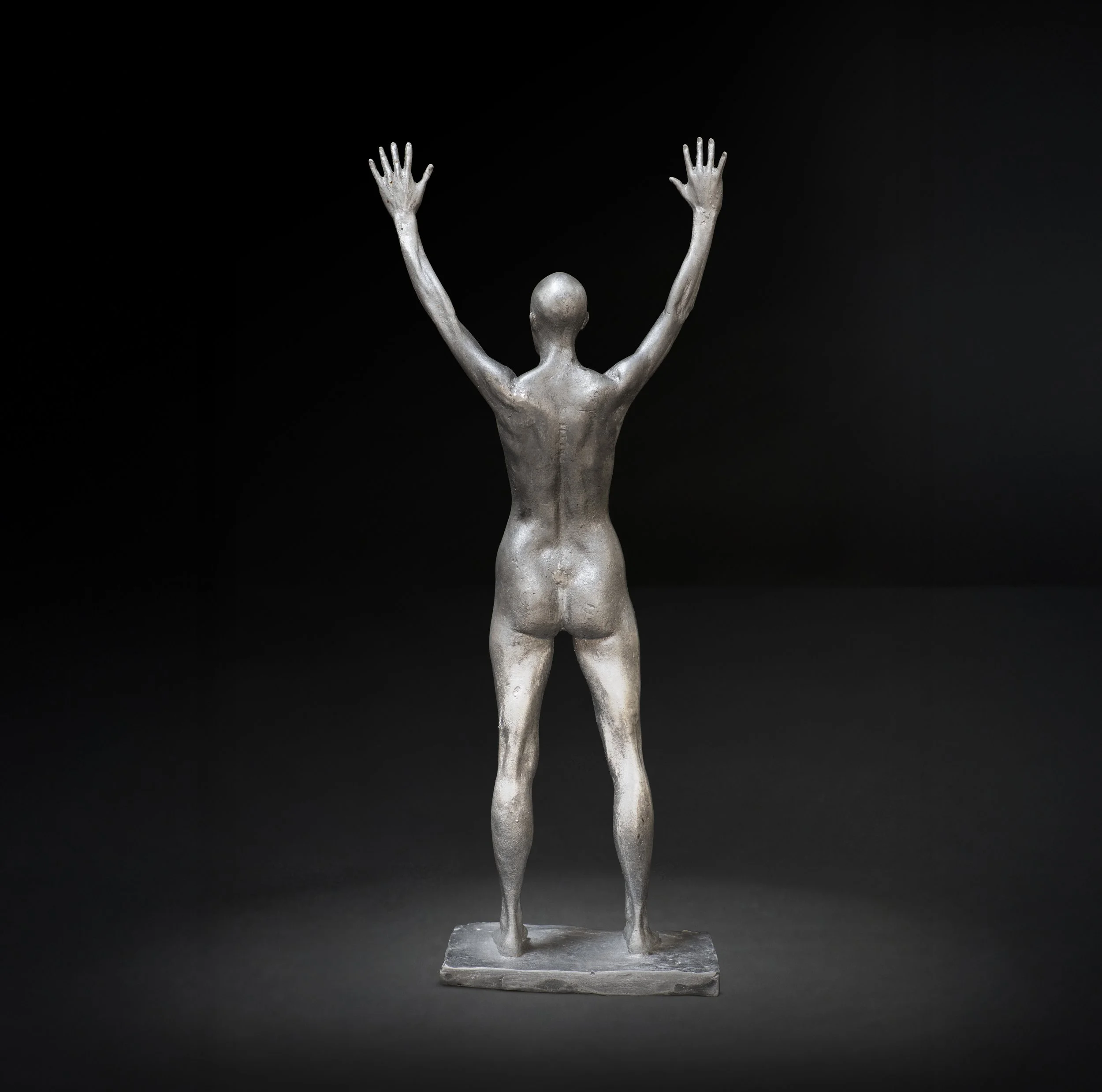 Hands Up |  Aluminum  |  14 X 6.5 X 3.5  IN | 1990