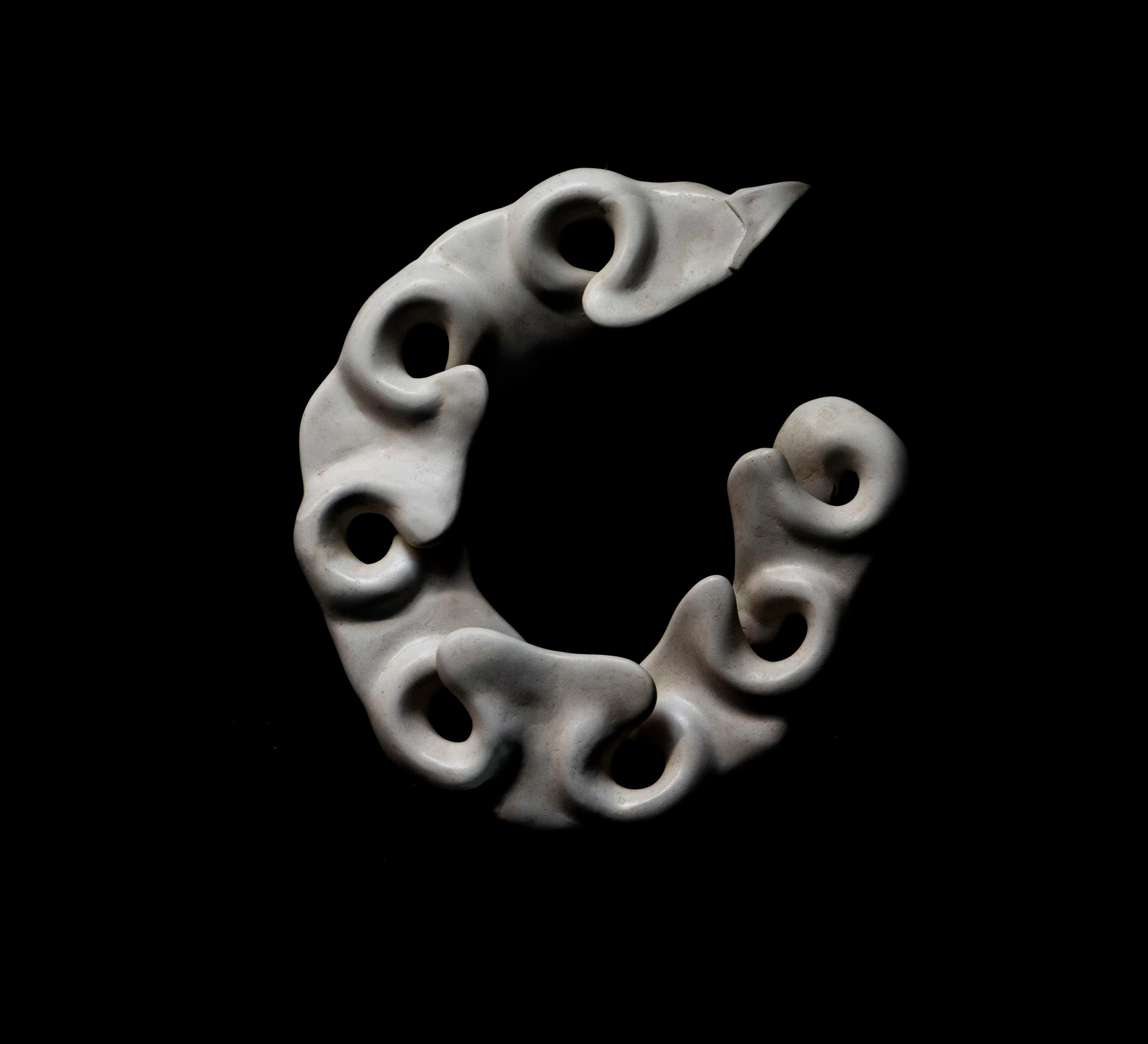 Hippocrepis Unisiliquosa |  Plaster Maquettes |  16 x 15 x 8  | 2018