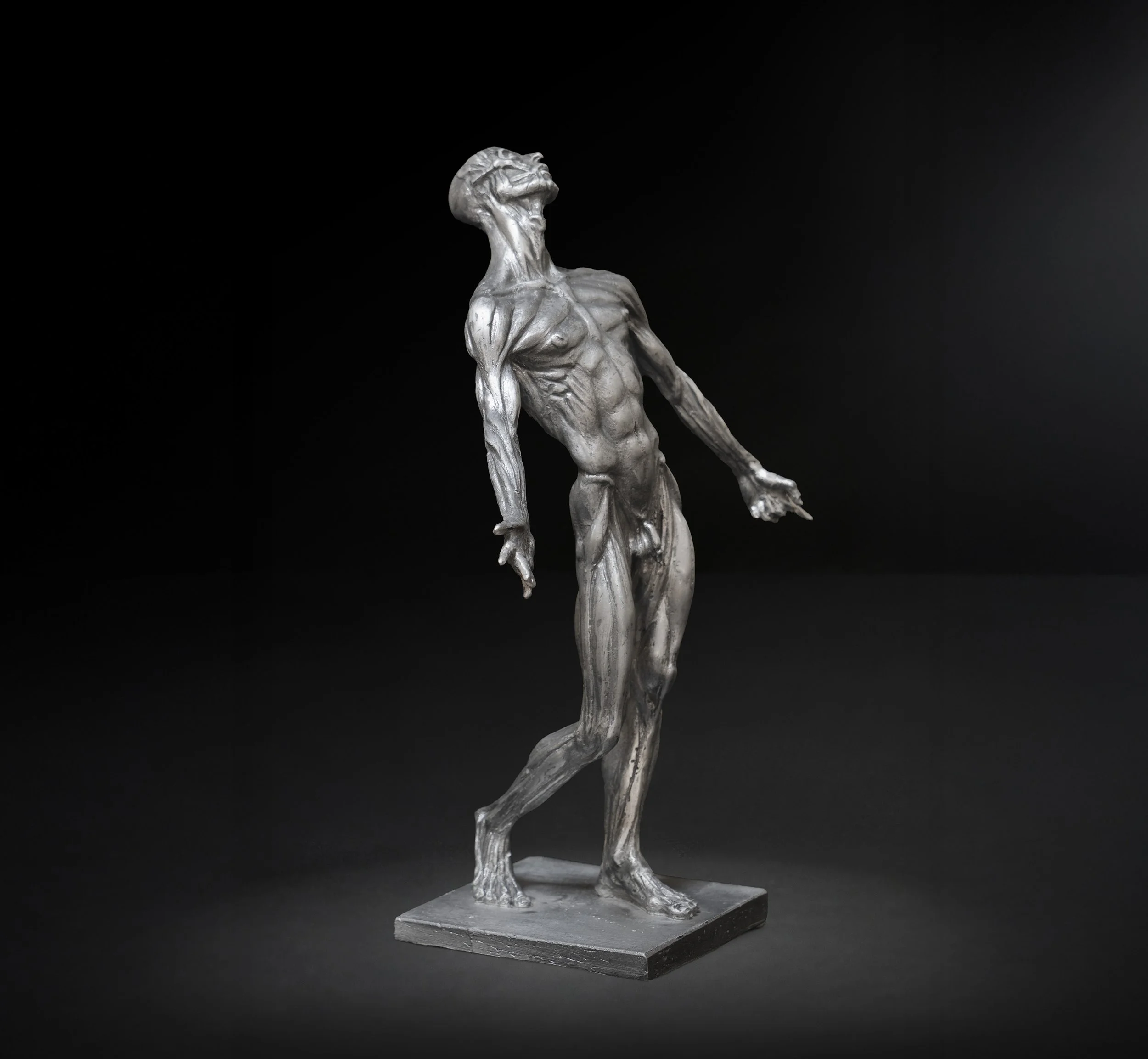 Flayed |  Aluminum  |  10 X 7.5 X 3.5  IN  | 1974