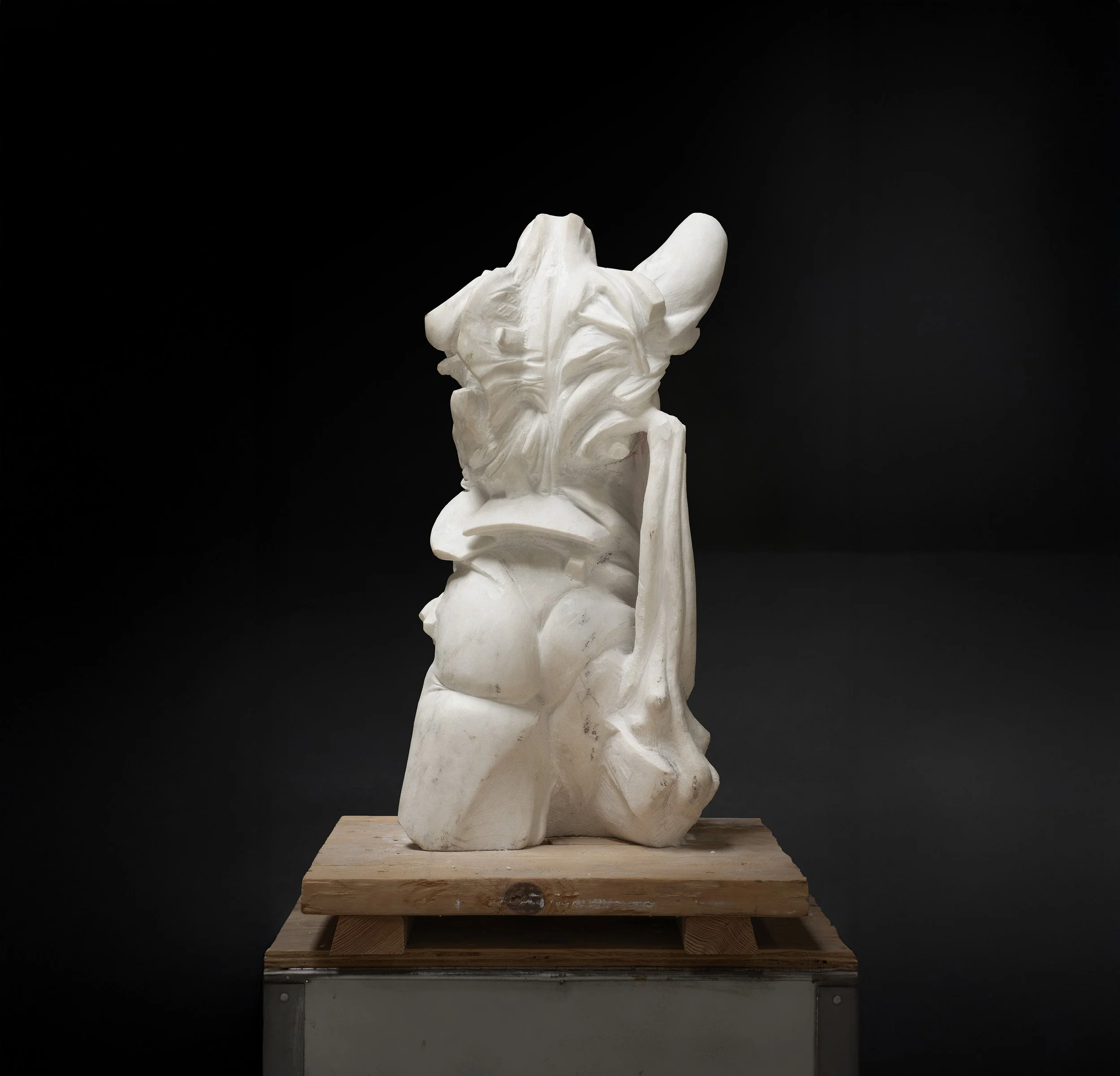 Torso Study | Marble |  27 X 12.5 X 12.5 IN  | 1992 
