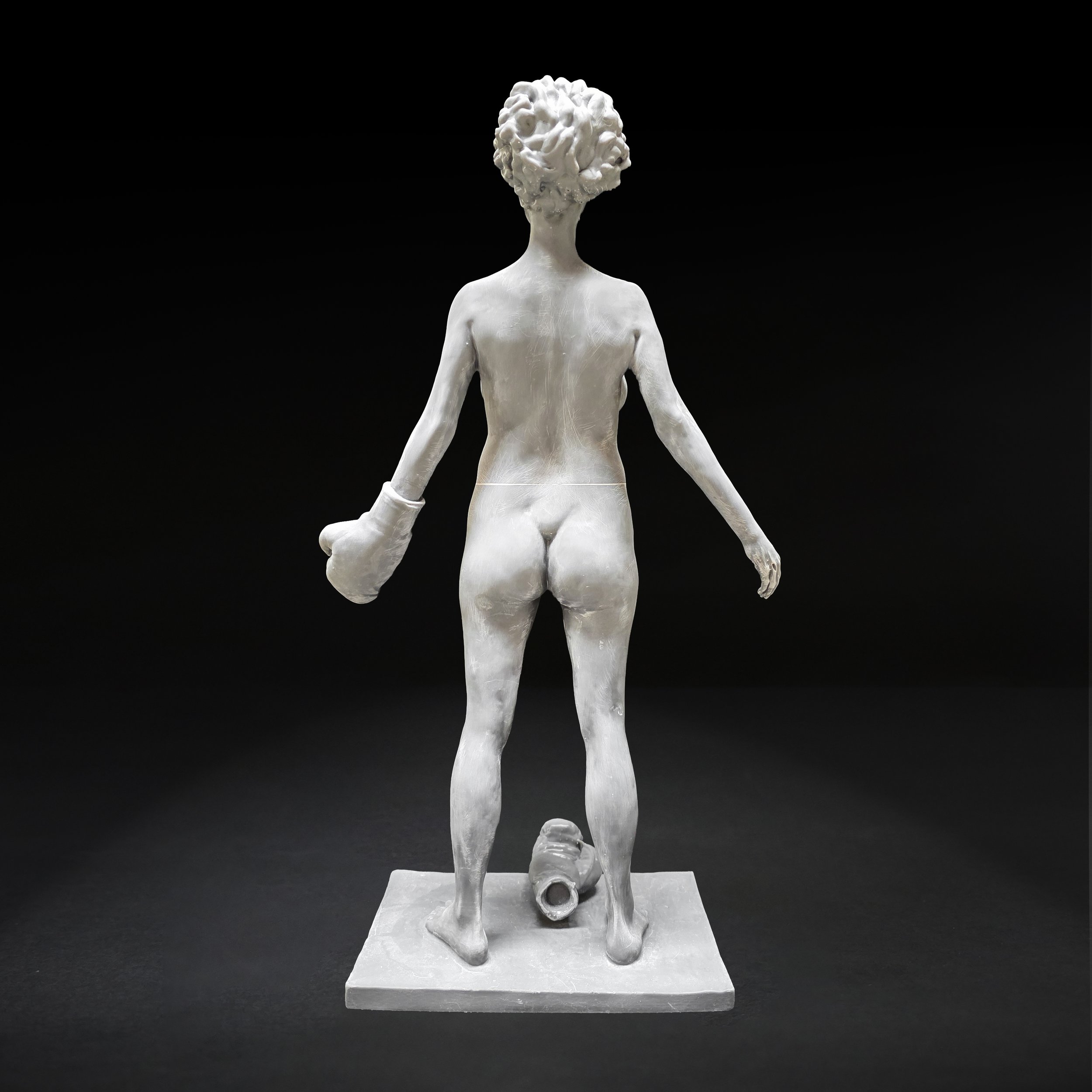 Fighter |  Wax  |  11.5 x 6.5 x 3  IN |  2015