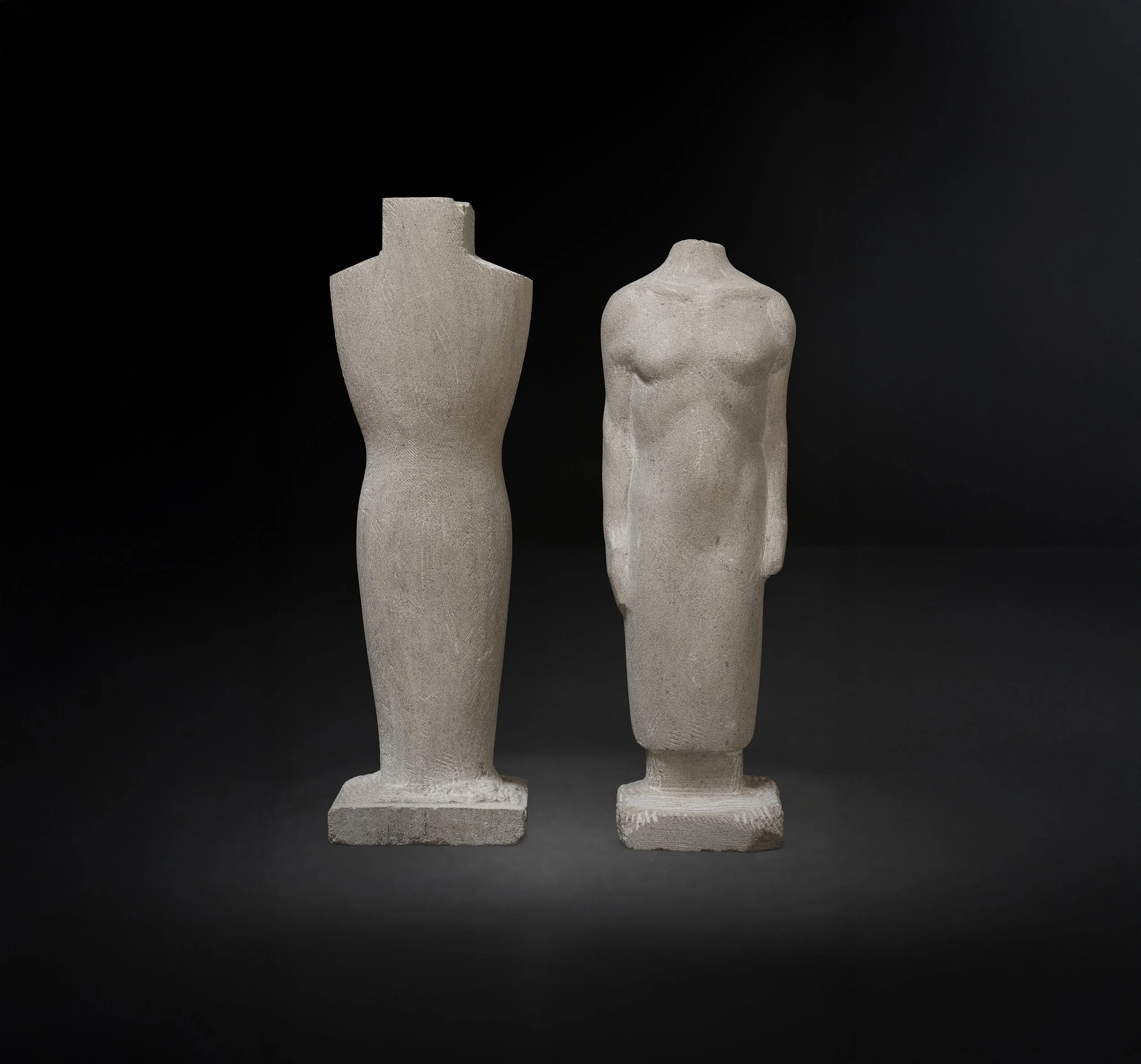 Sentinals |  Limestone  |  16 X 5 X 4  IN |  1982