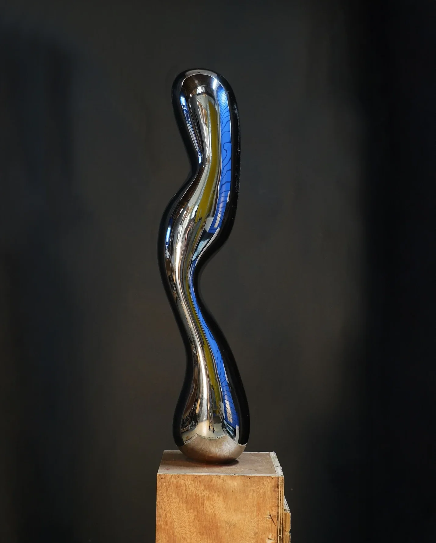 Changeling  | Stainless Steel  | 55 x 12 x 12 IN | 2016