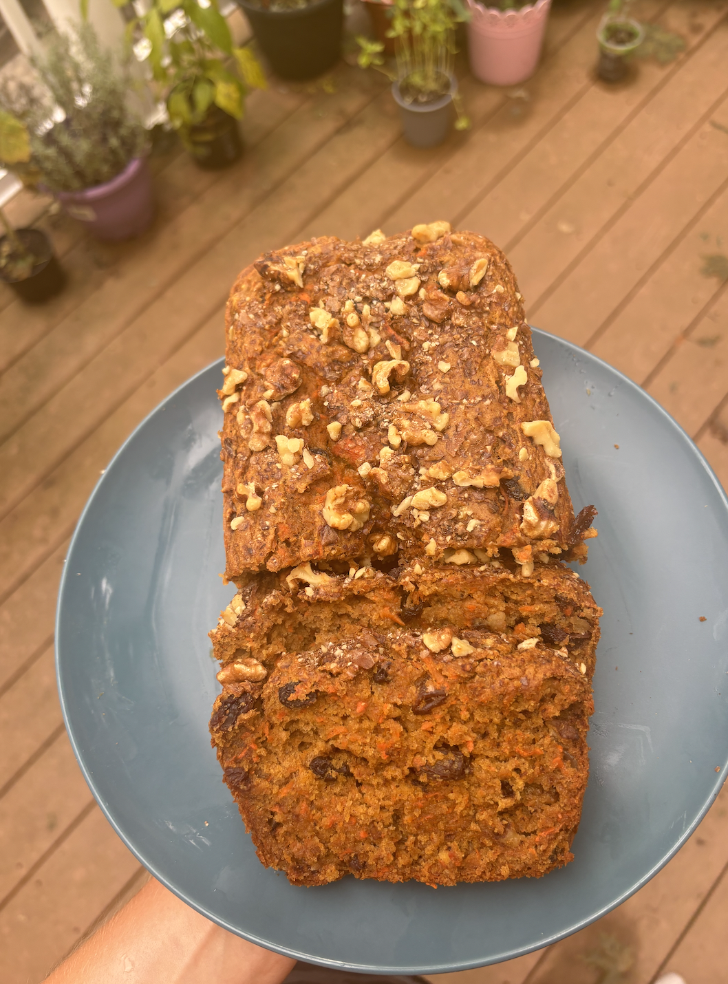 Gluten free carrot cake loaf *available upon request