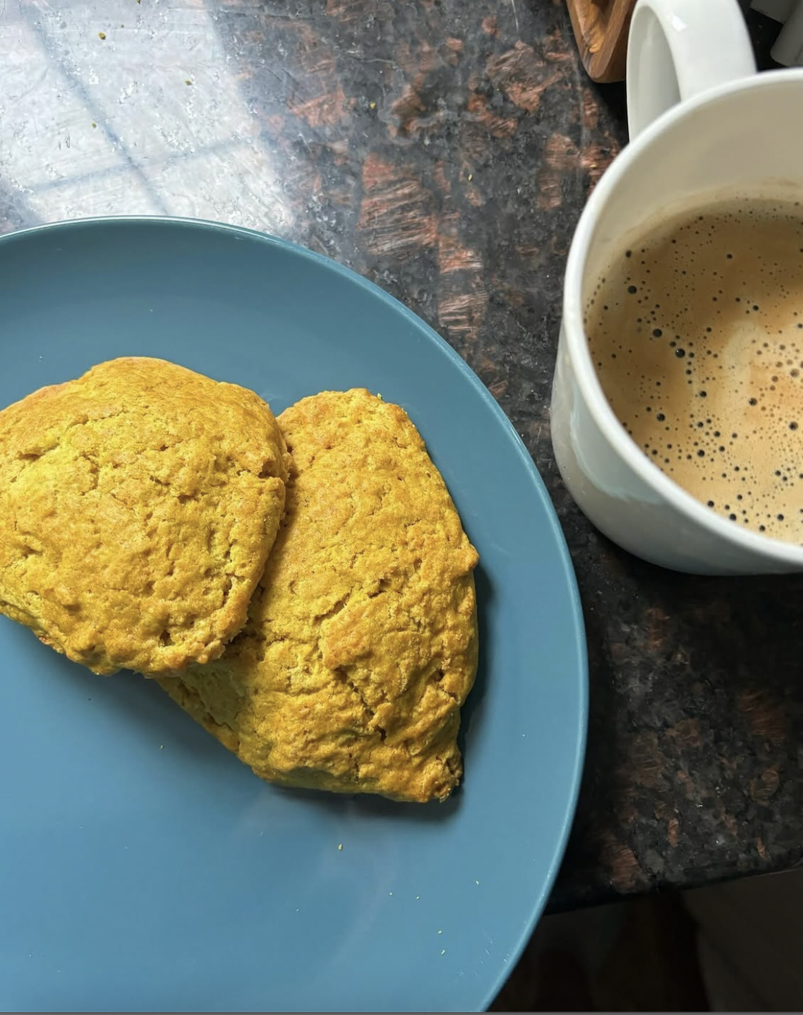Gluten free turmeric latte scones (8 count) *available upon request